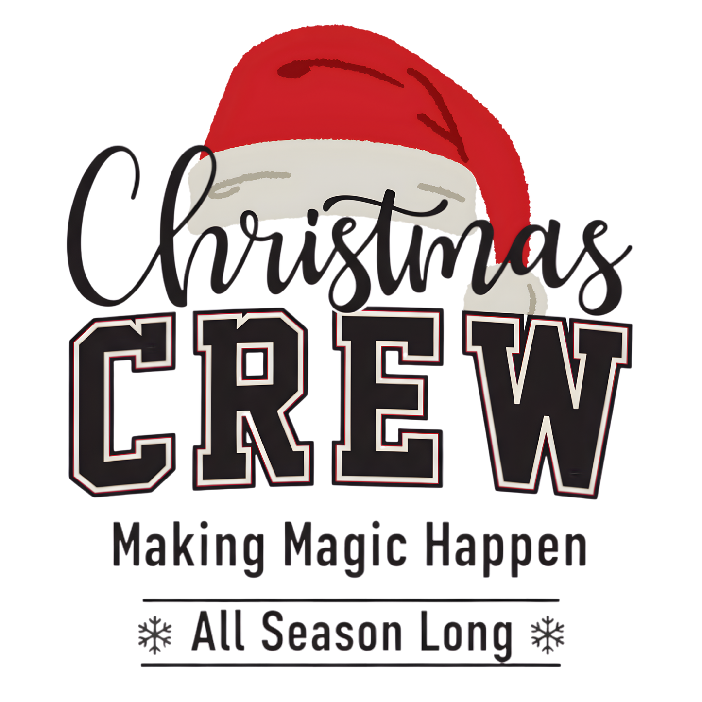 Christmas Crew Unisex Crewneck Tee