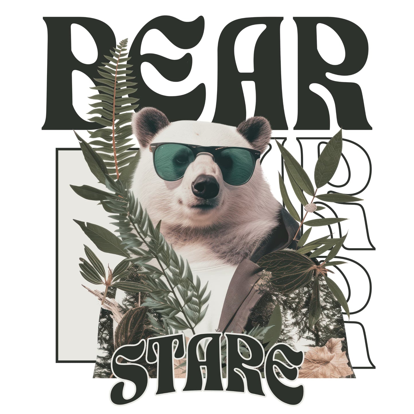 Bear Stare Unisex Hoodie