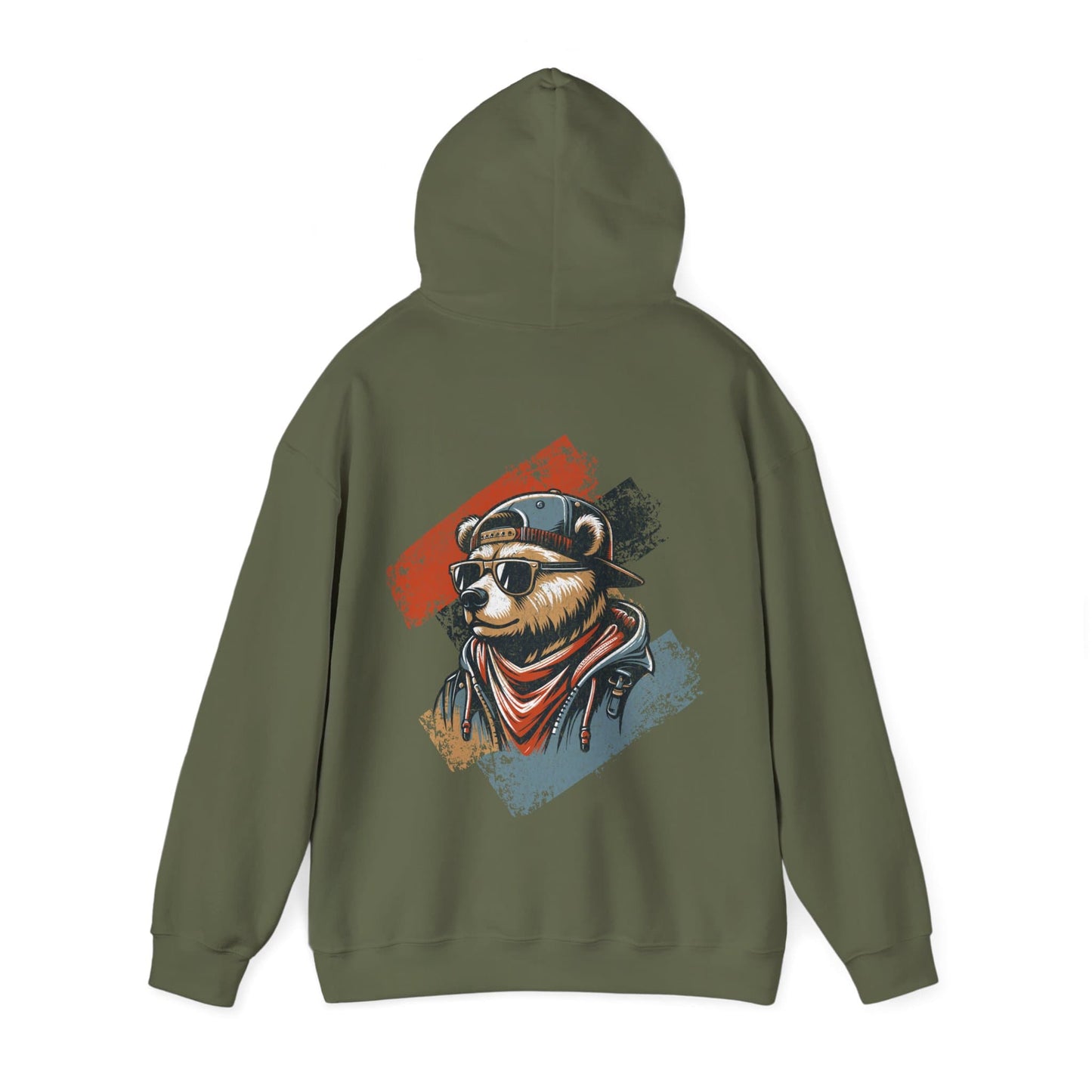 Bear Biker Unisex Hoodie