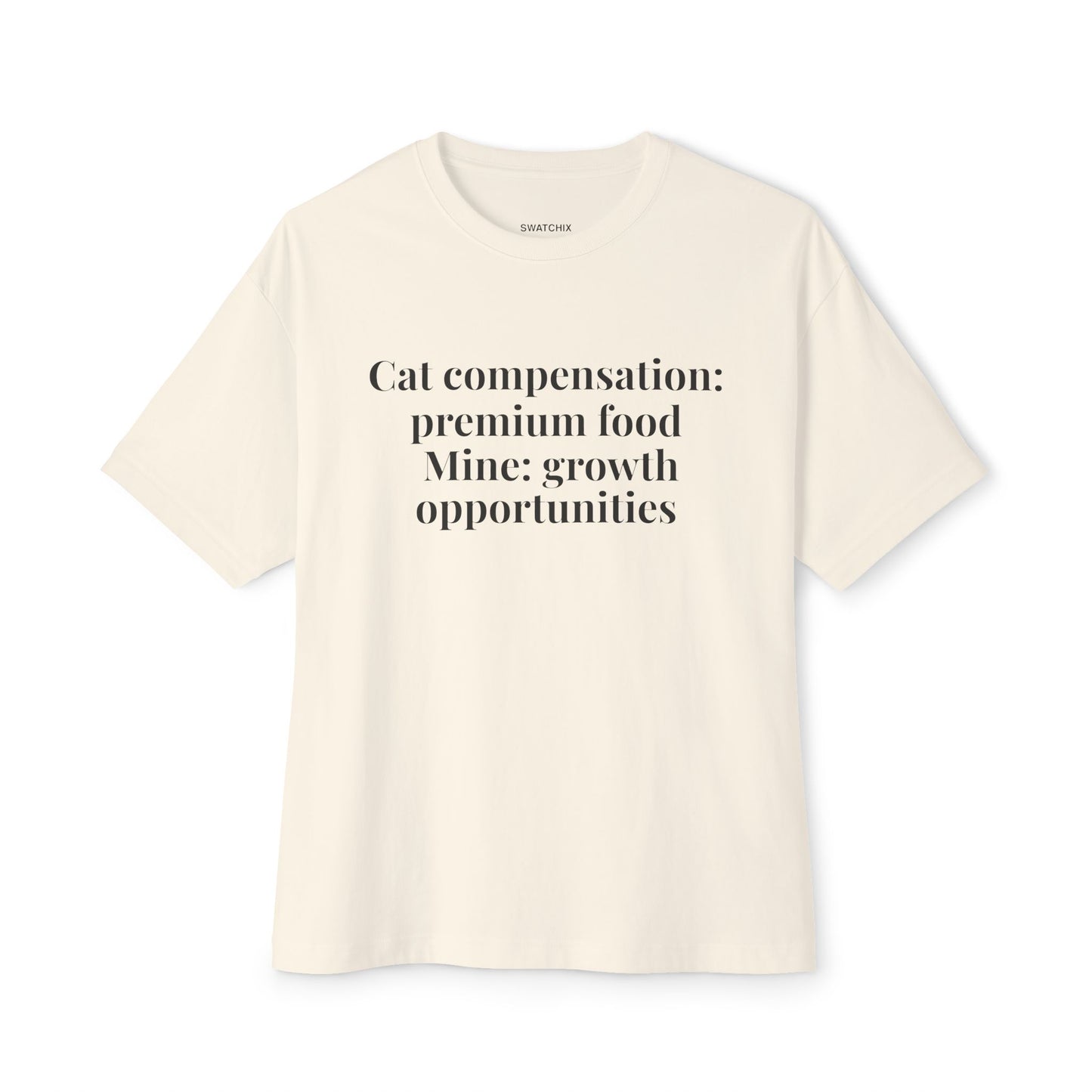 Cat Compensation Oversized Tee
