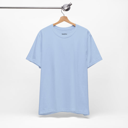 Unisex Crewneck Tee In Baby Blue