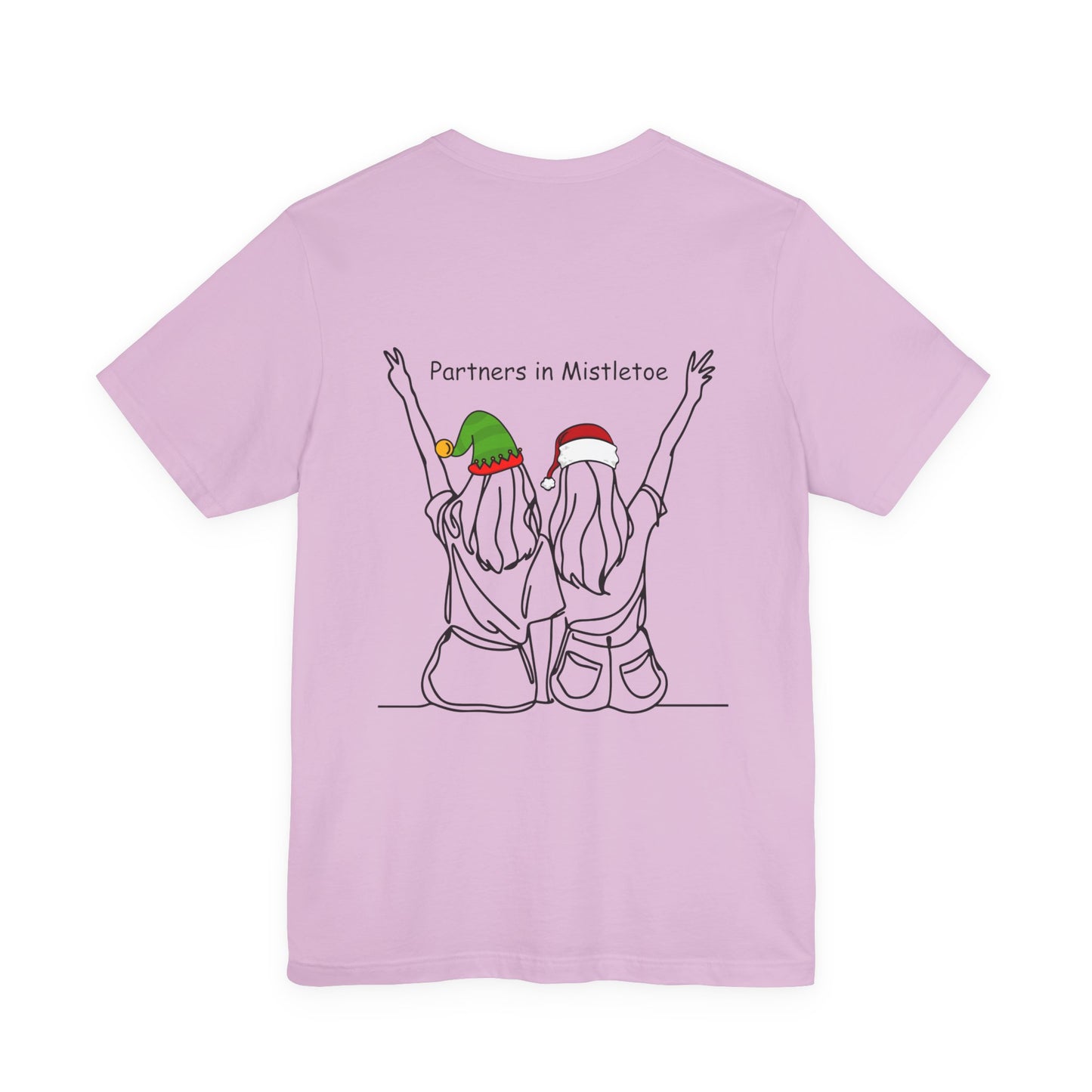 Mistletoe Mates Unisex Crewneck Tee