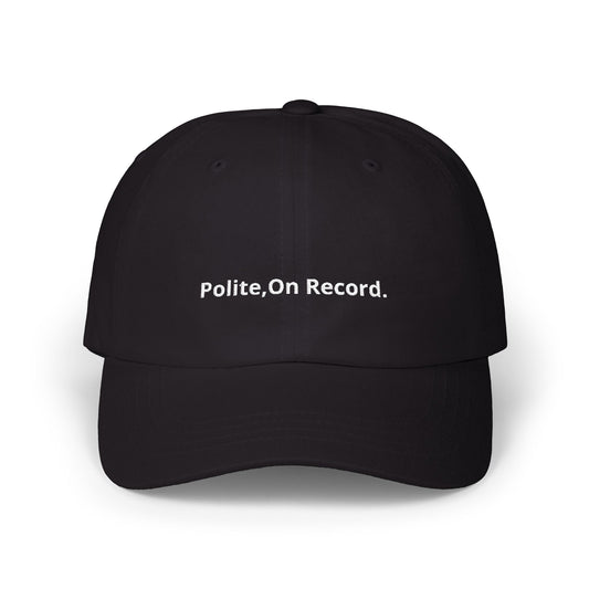 Polite on Record Cap