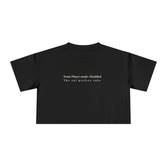 Team Player Mode Cropped Tee