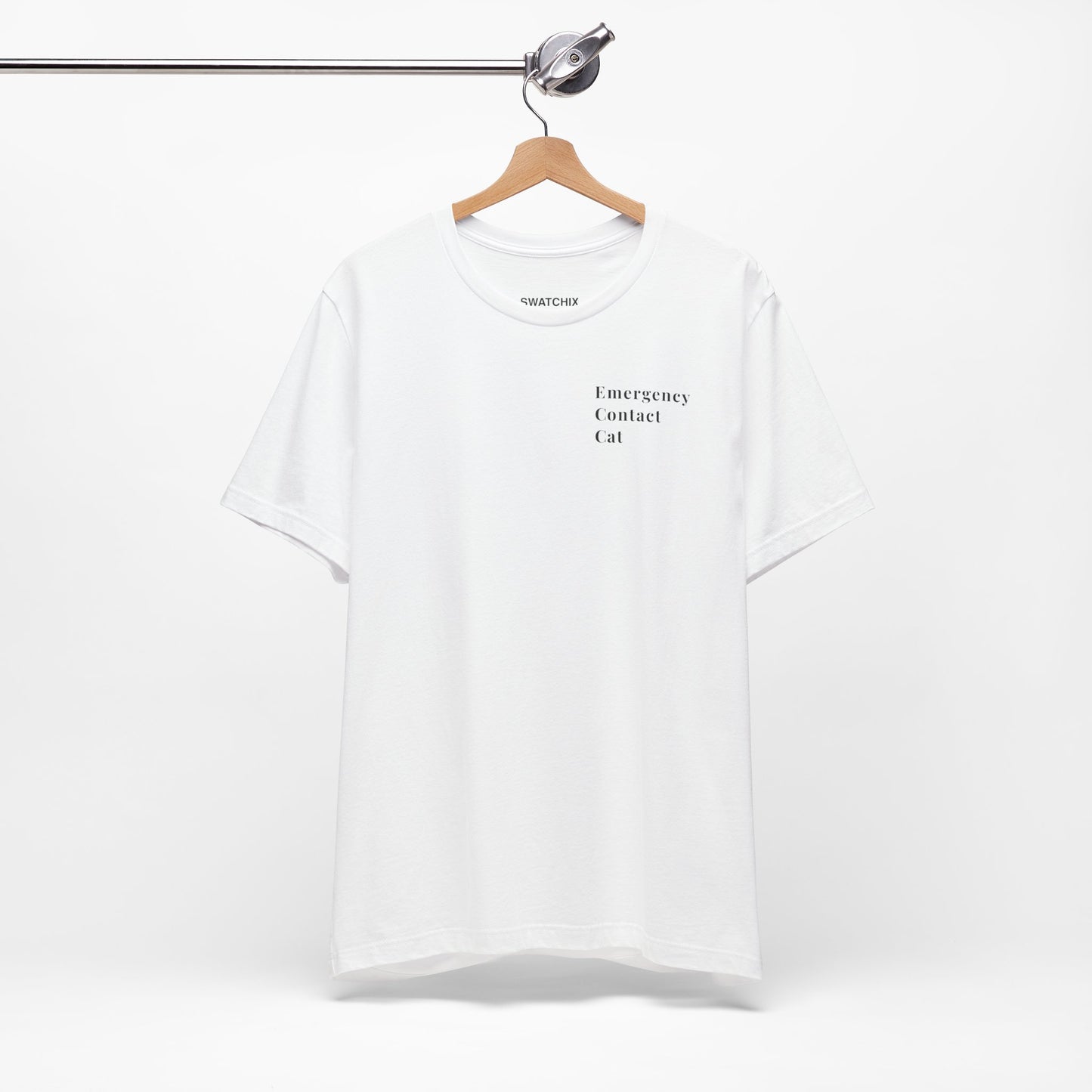 Emergency Contact Crewneck Tee