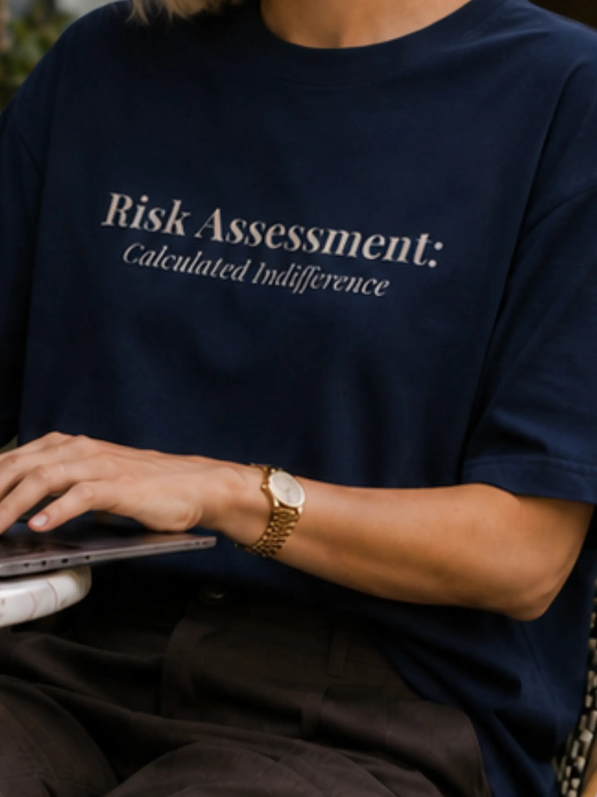 Risk Assessment Oversized Tee