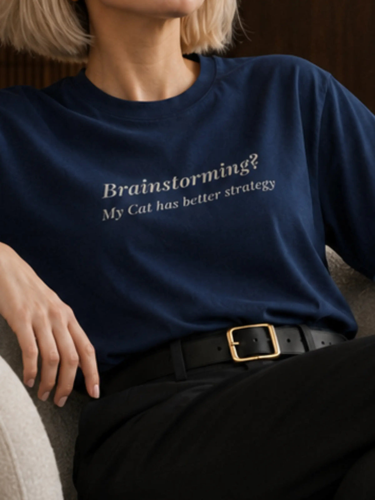 Brainstorming Crewneck Tee