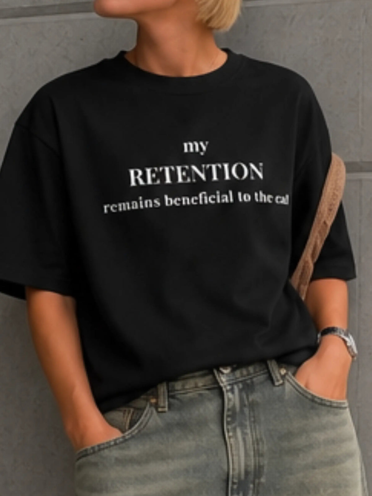 Retention Oversized Tee