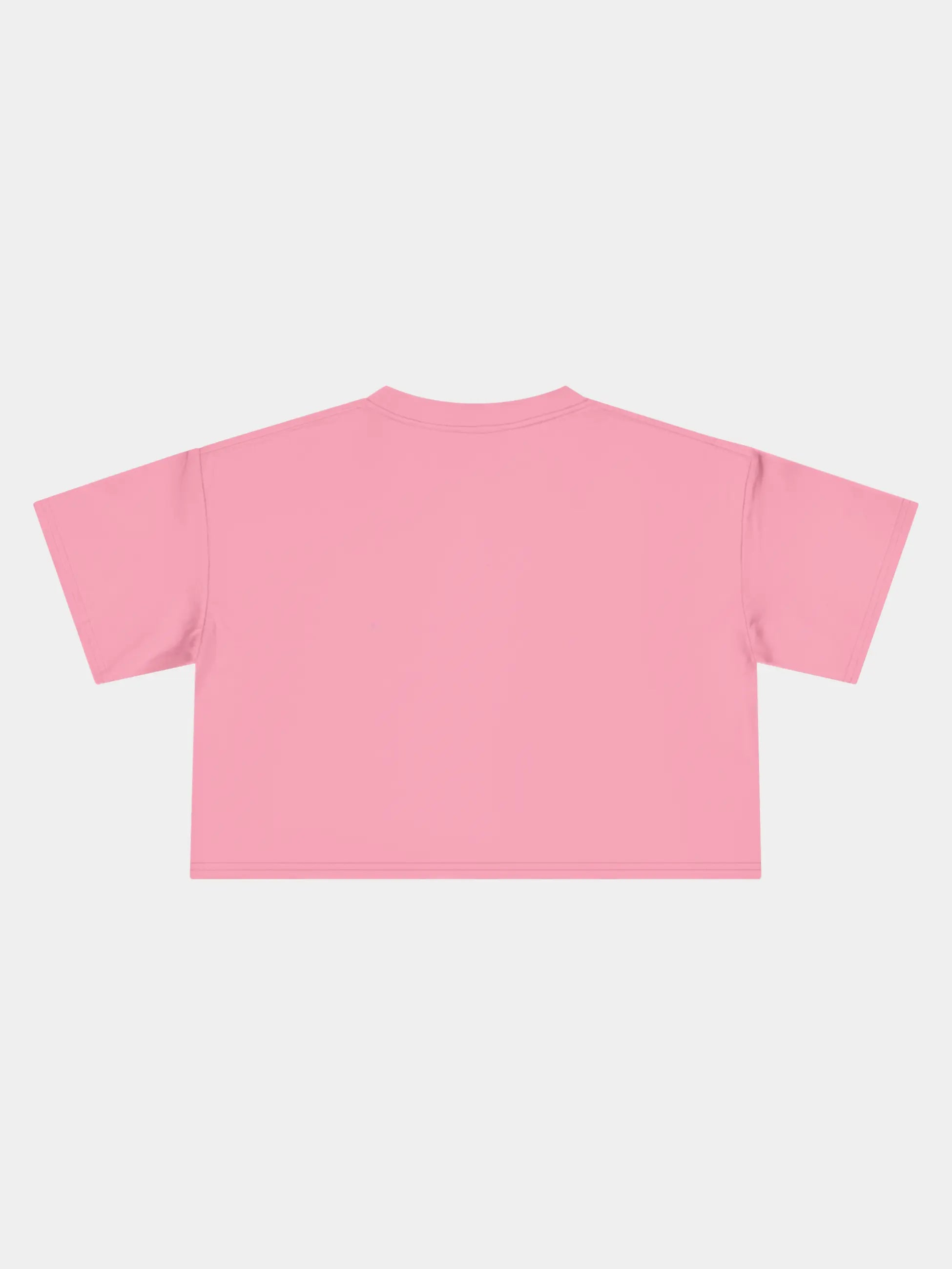 Crop Tee In Bubblegum