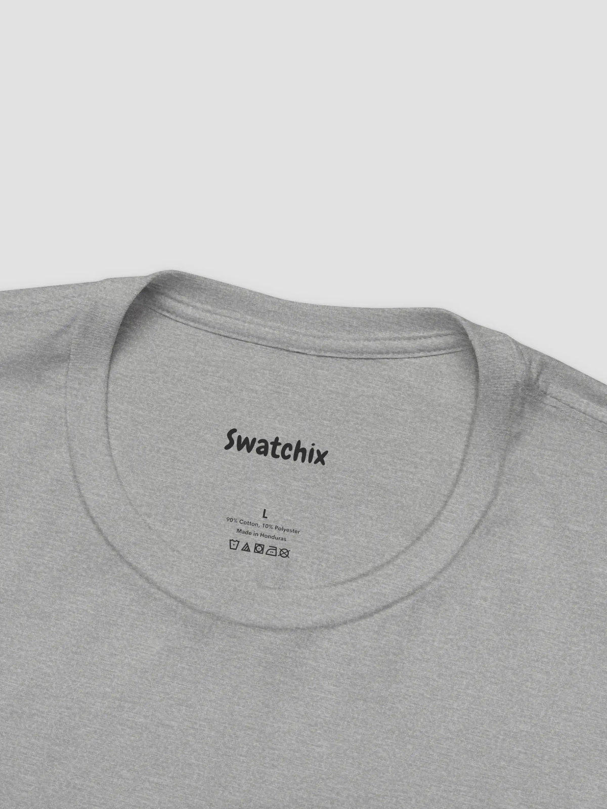 Crewneck Tee In Heather Grey