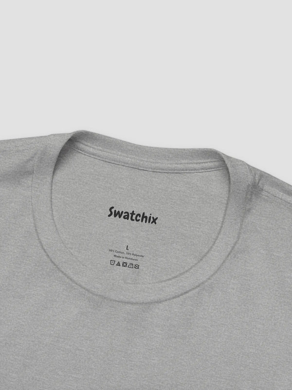 Crewneck Tee In Heather Grey