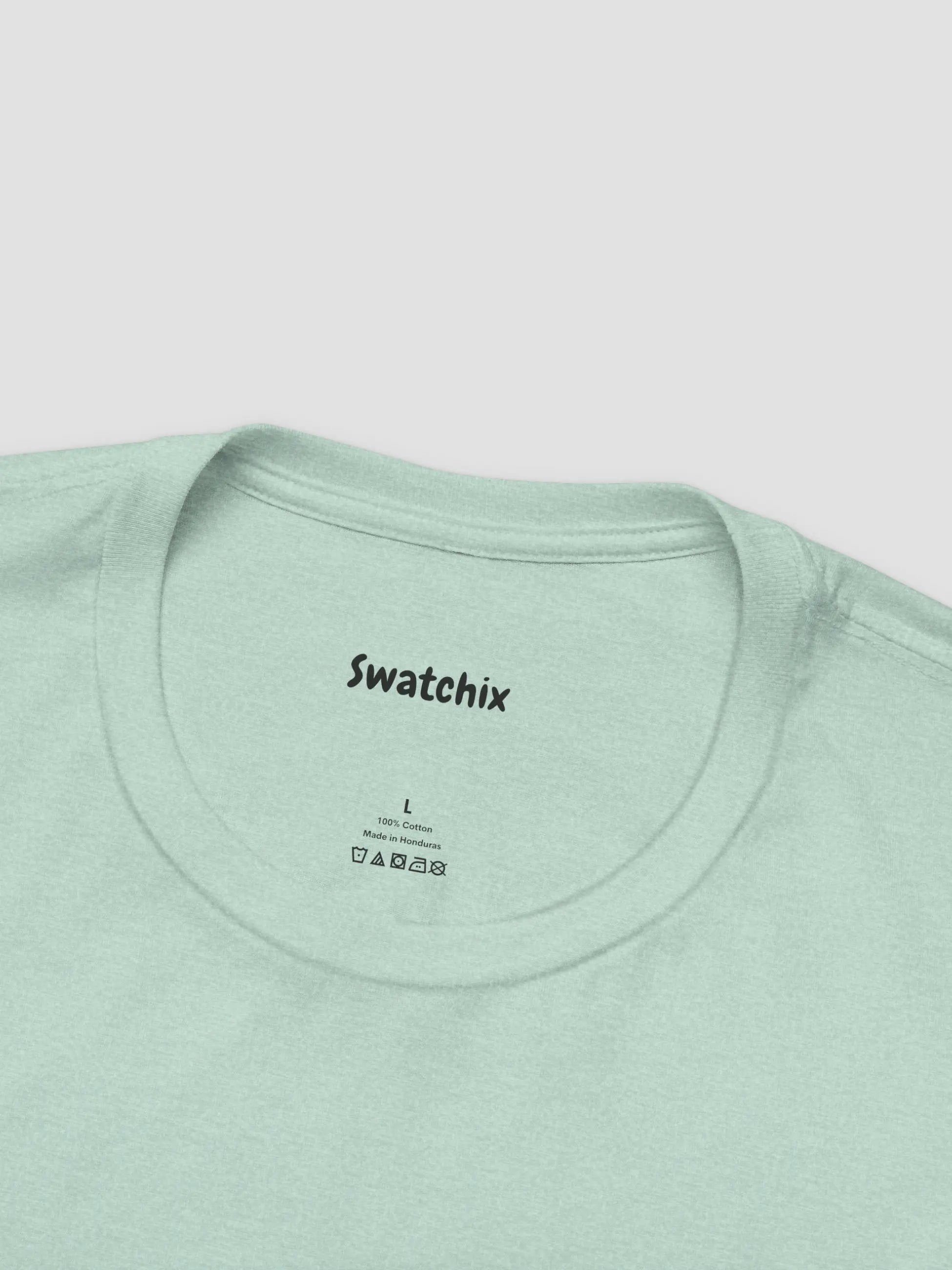 Crewneck Tee In Heather Prism Mint
