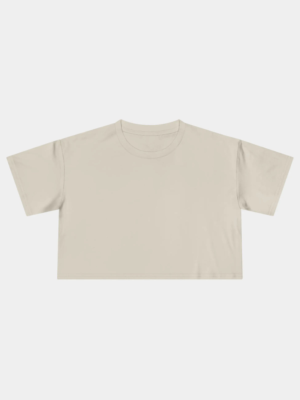 Crop Tee In Bone