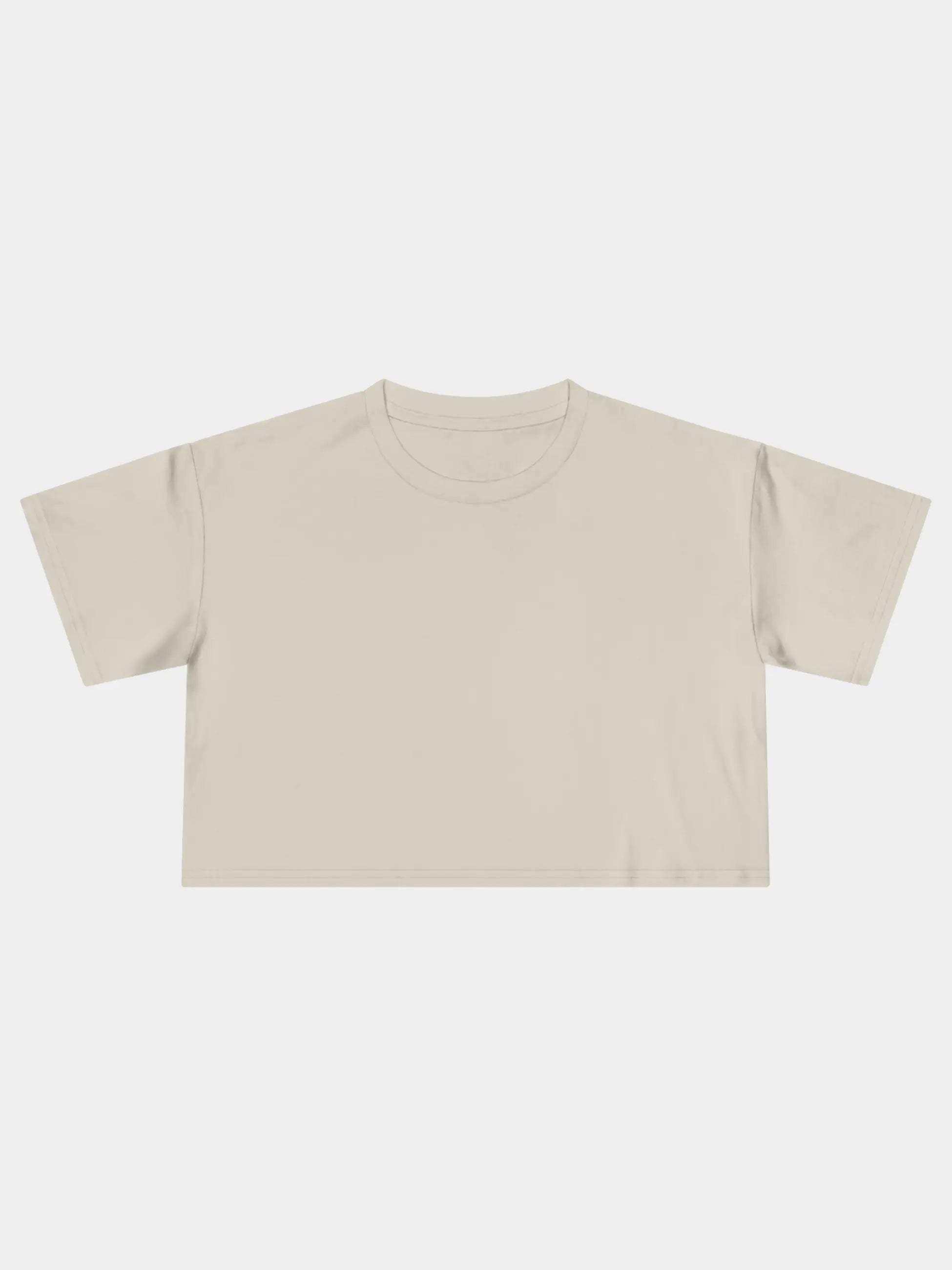 Crop Tee In Bone