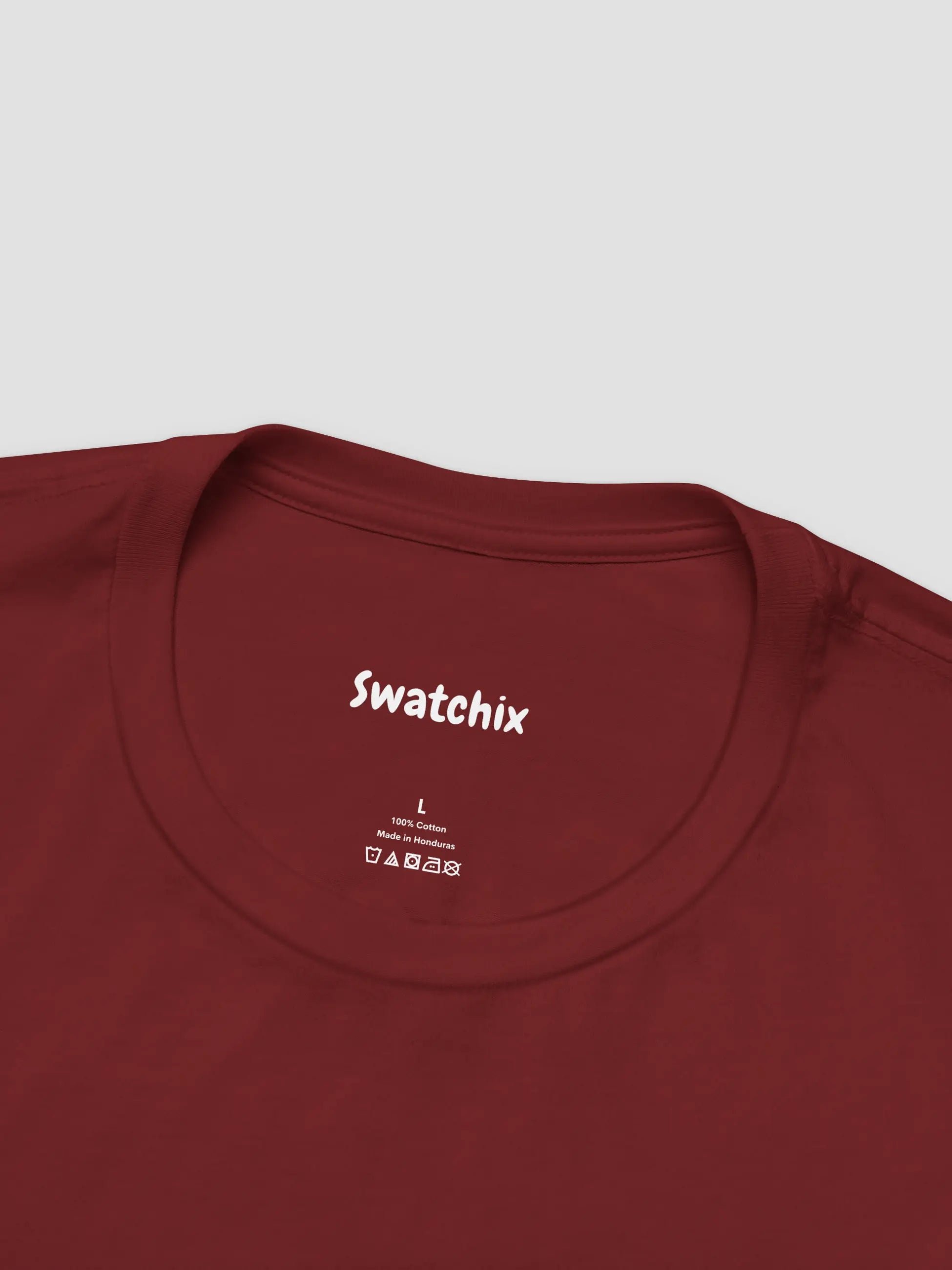 Crewneck Tee In Cardinal