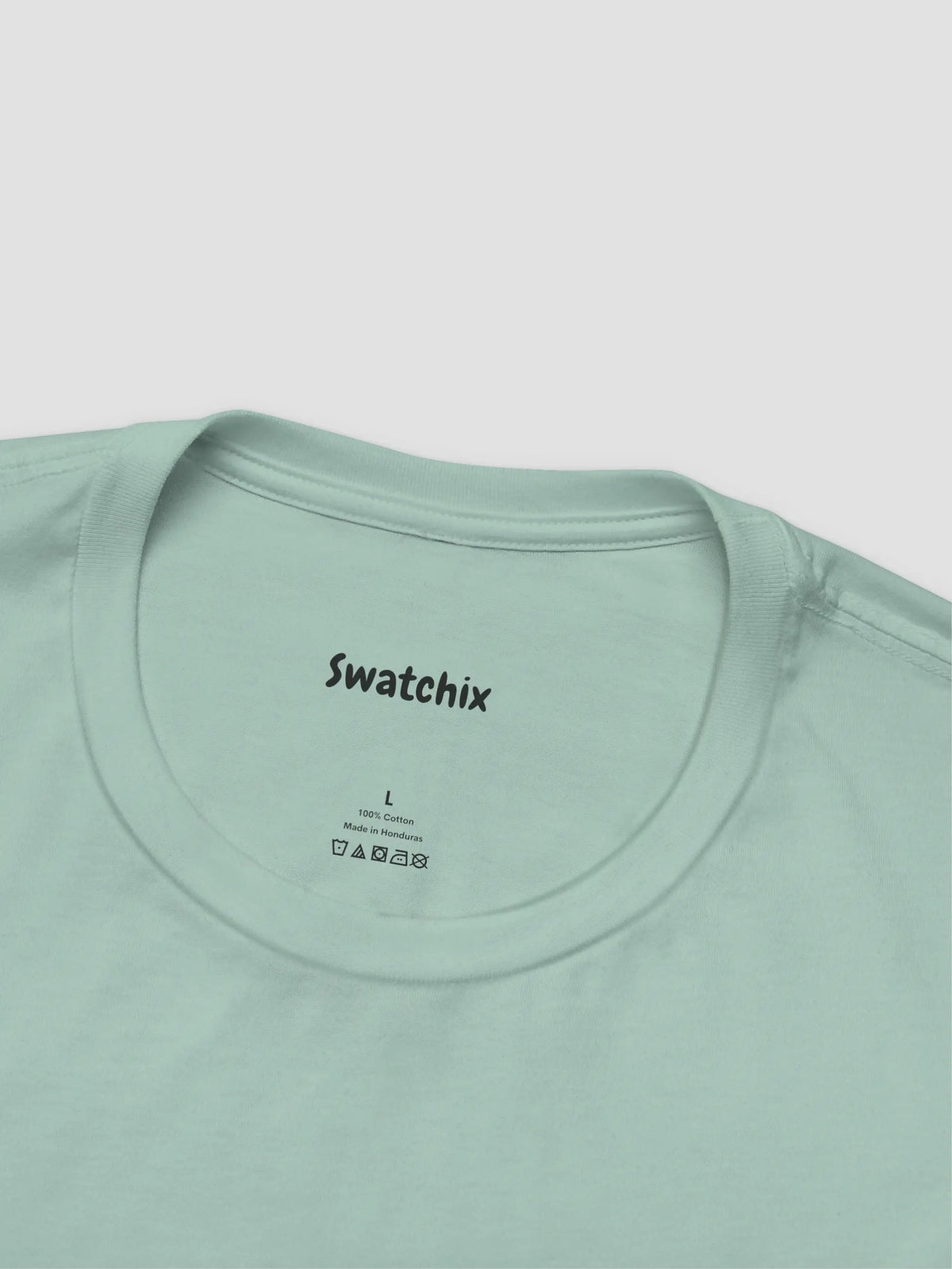 Crewneck Tee In Dusty Blue