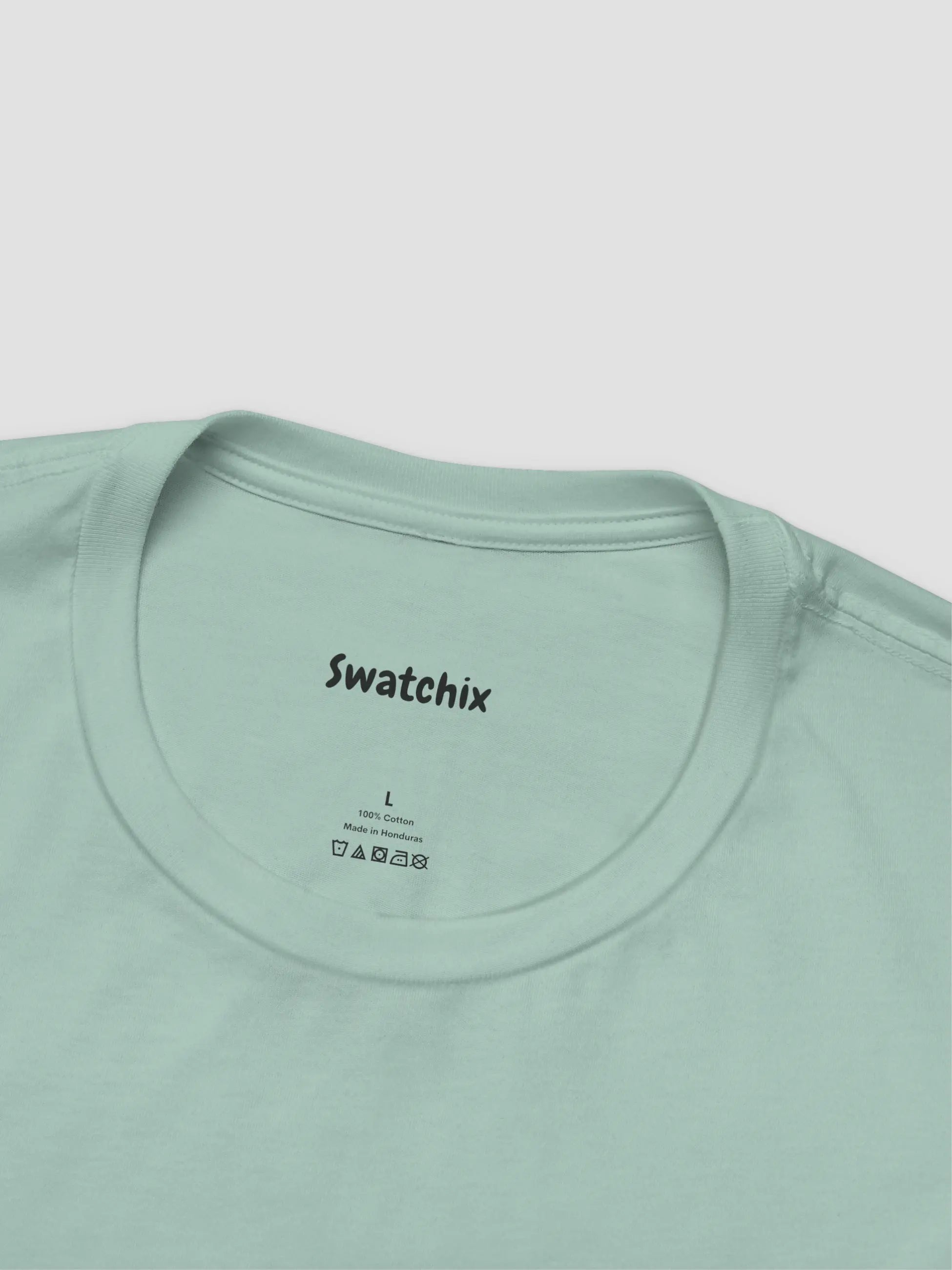 Crewneck Tee In Dusty Blue