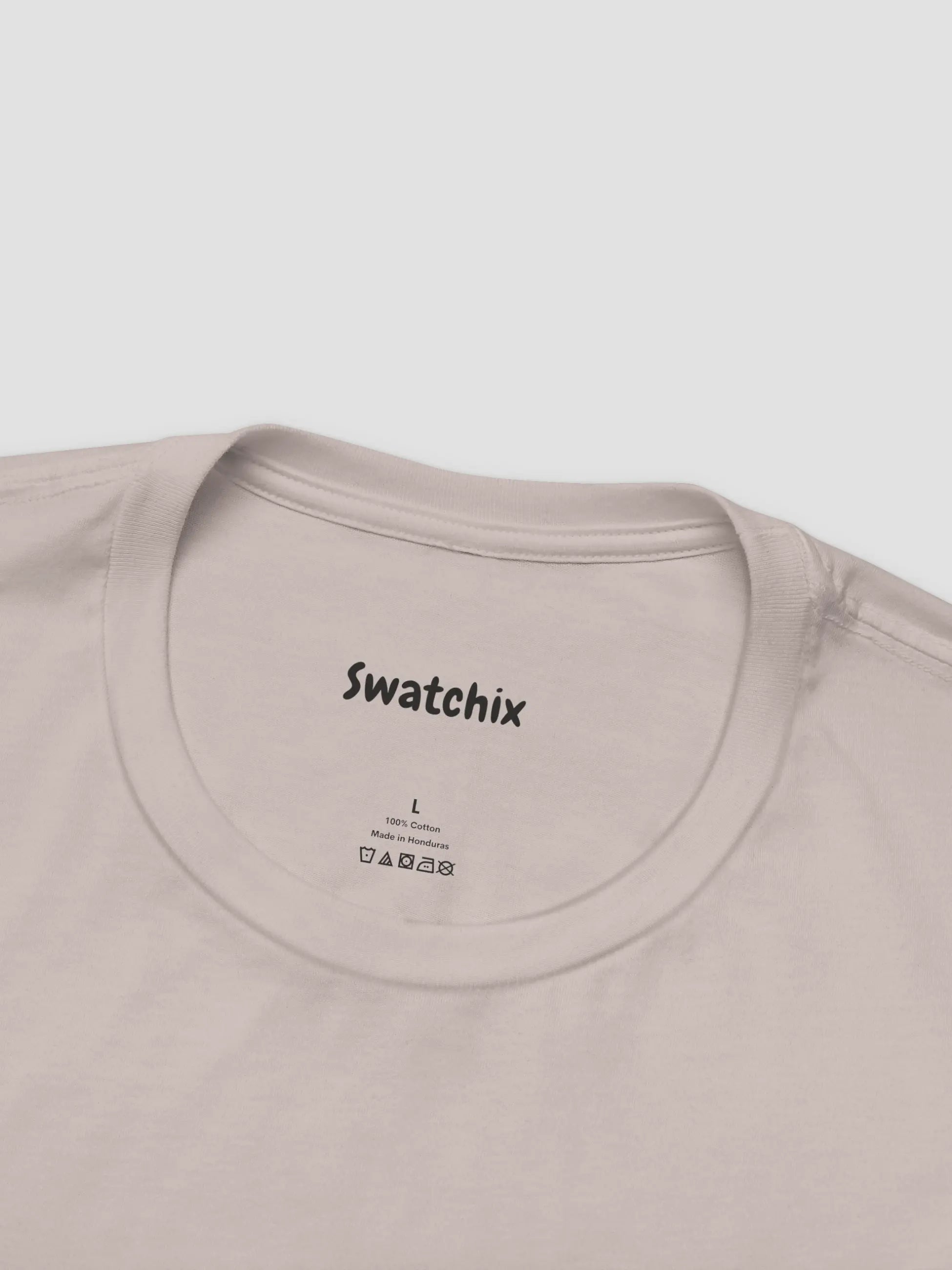 Crewneck Tee In Heather Cool Grey