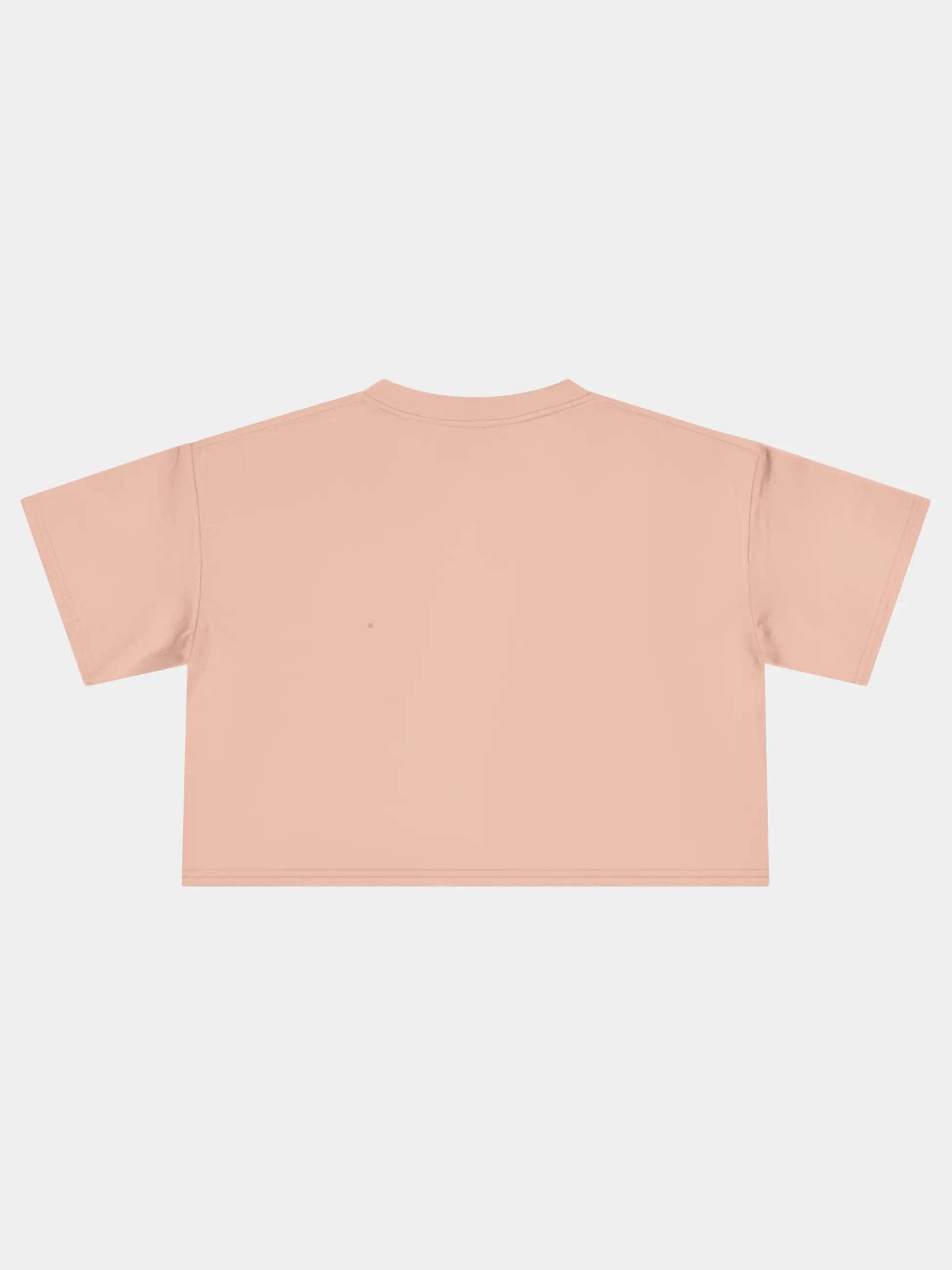 Crop Tee In Pale Pink