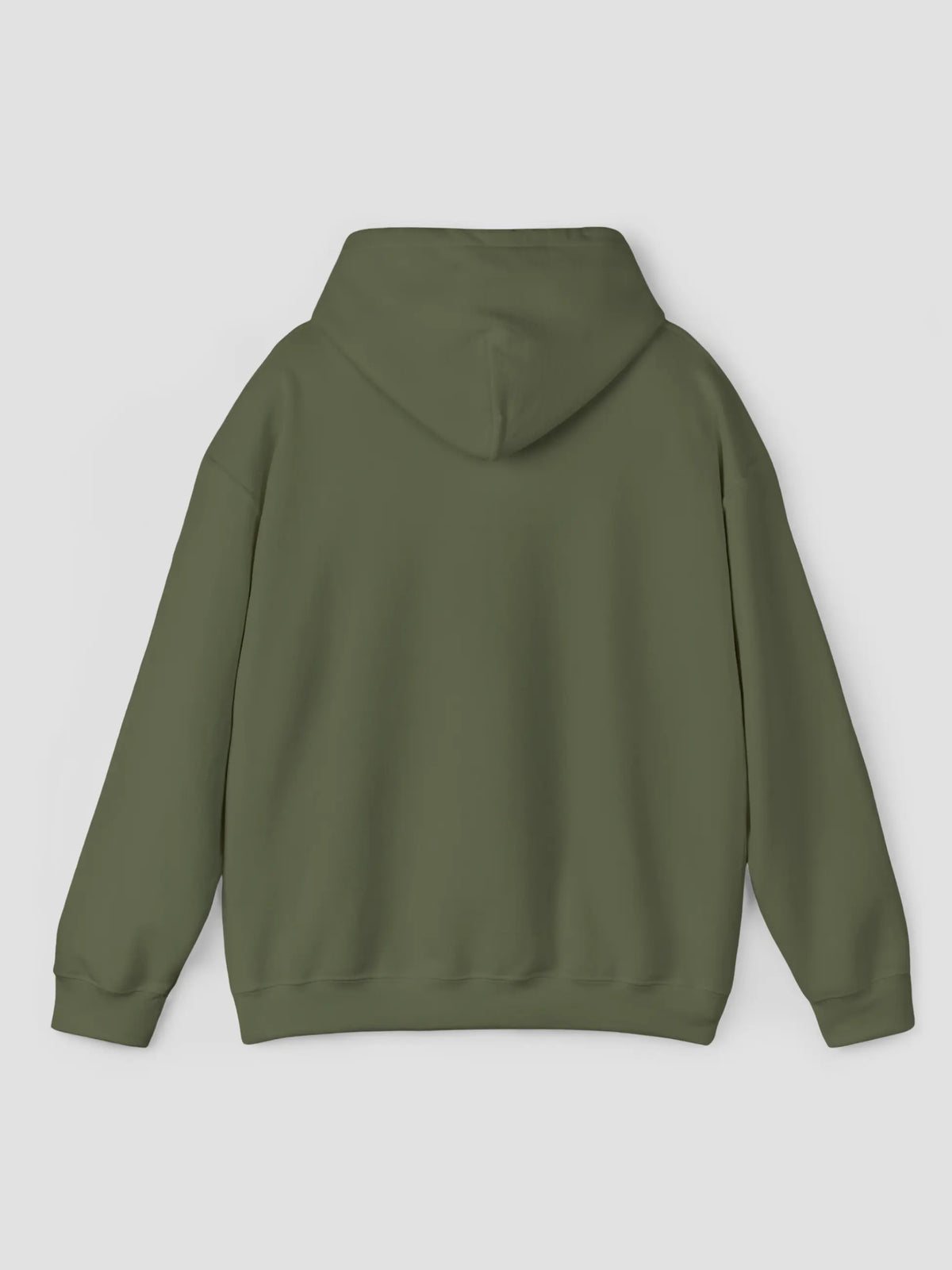Hoodie In Military Green