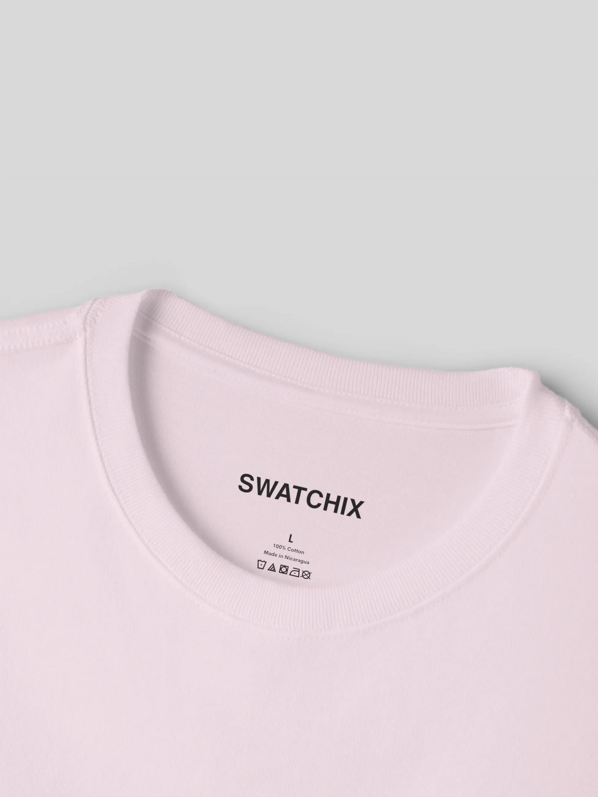 Oversized Tee In Soft Pink