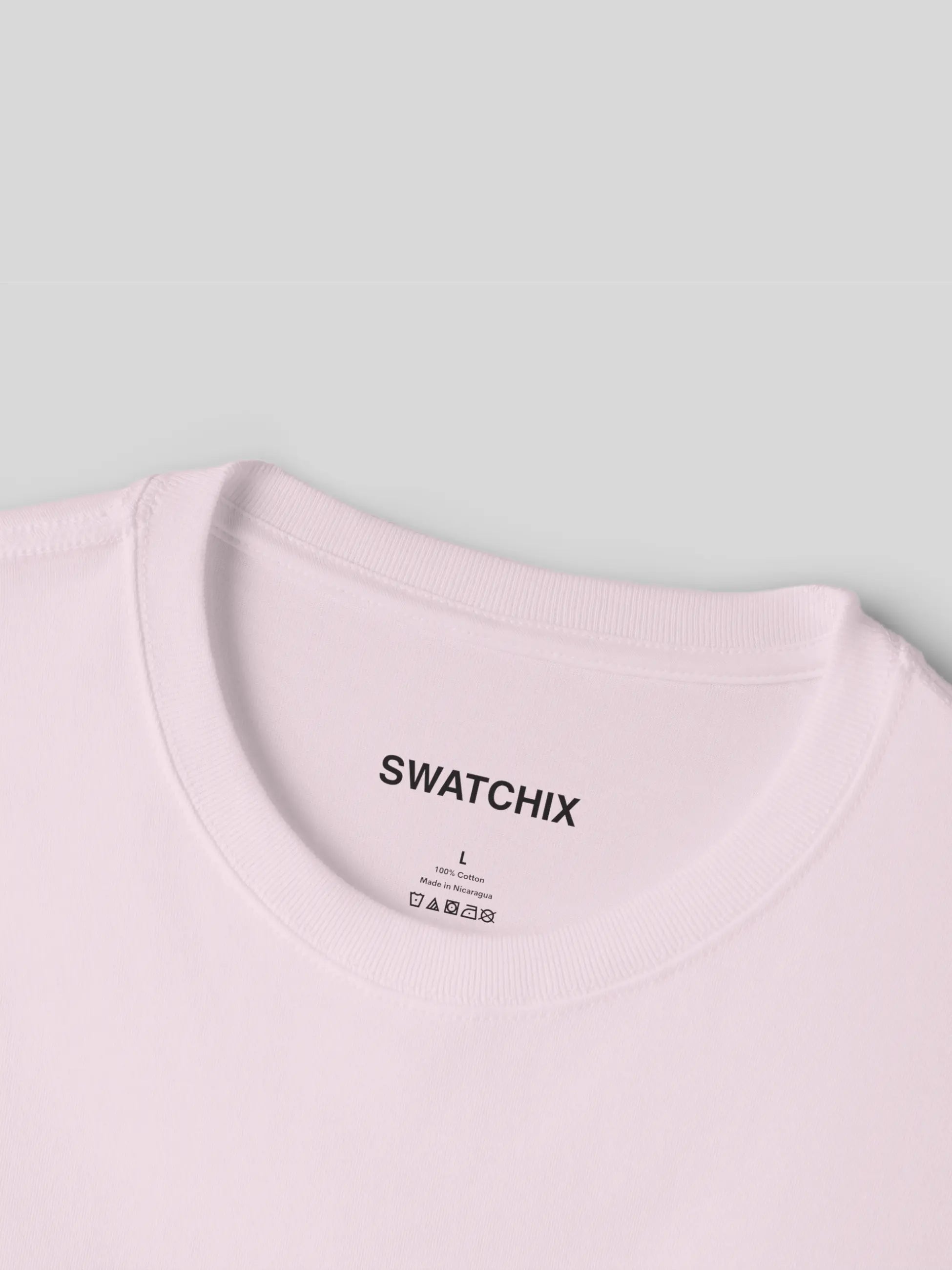 Oversized Tee In Soft Pink