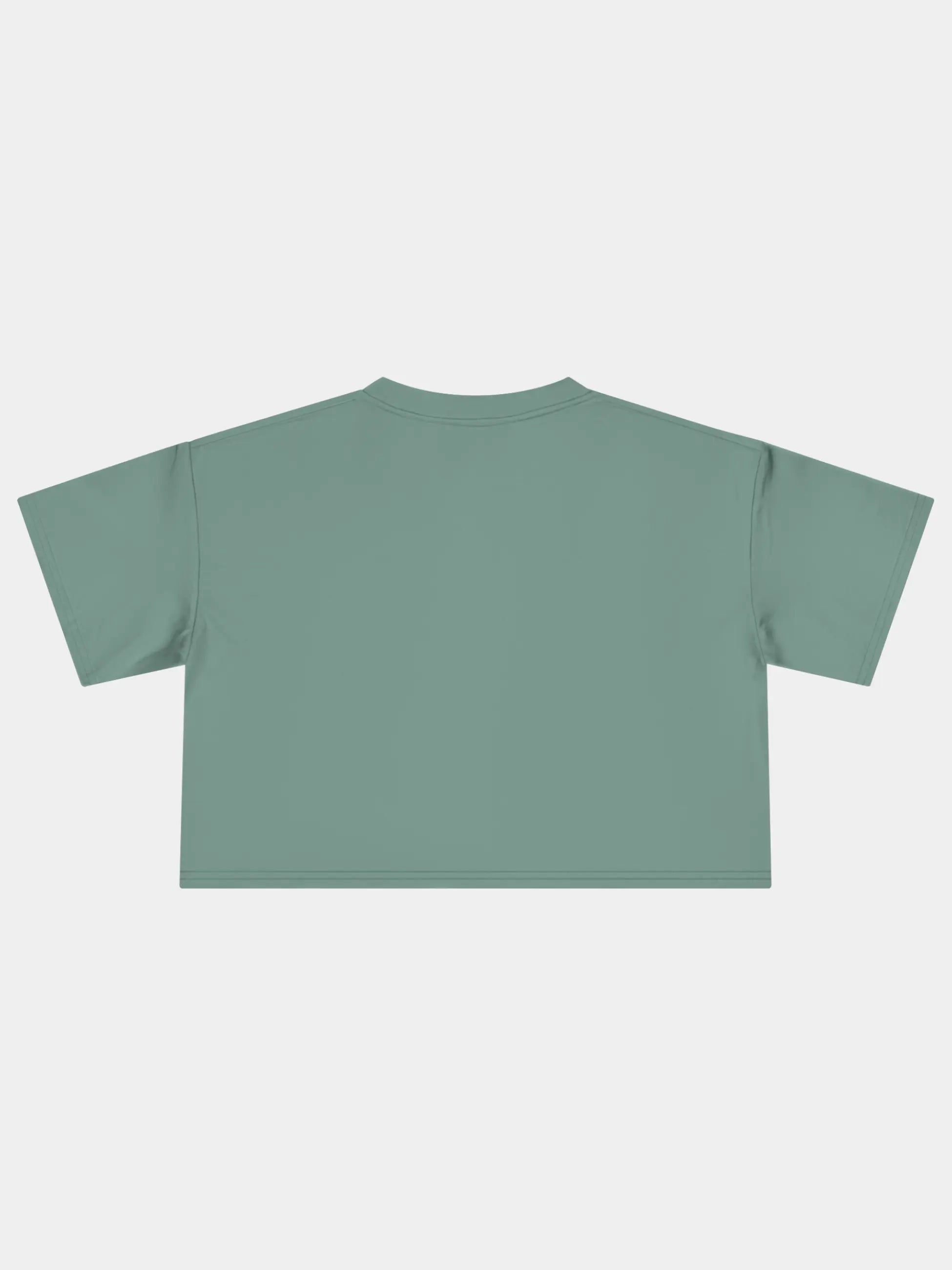 Crop Tee In Sage