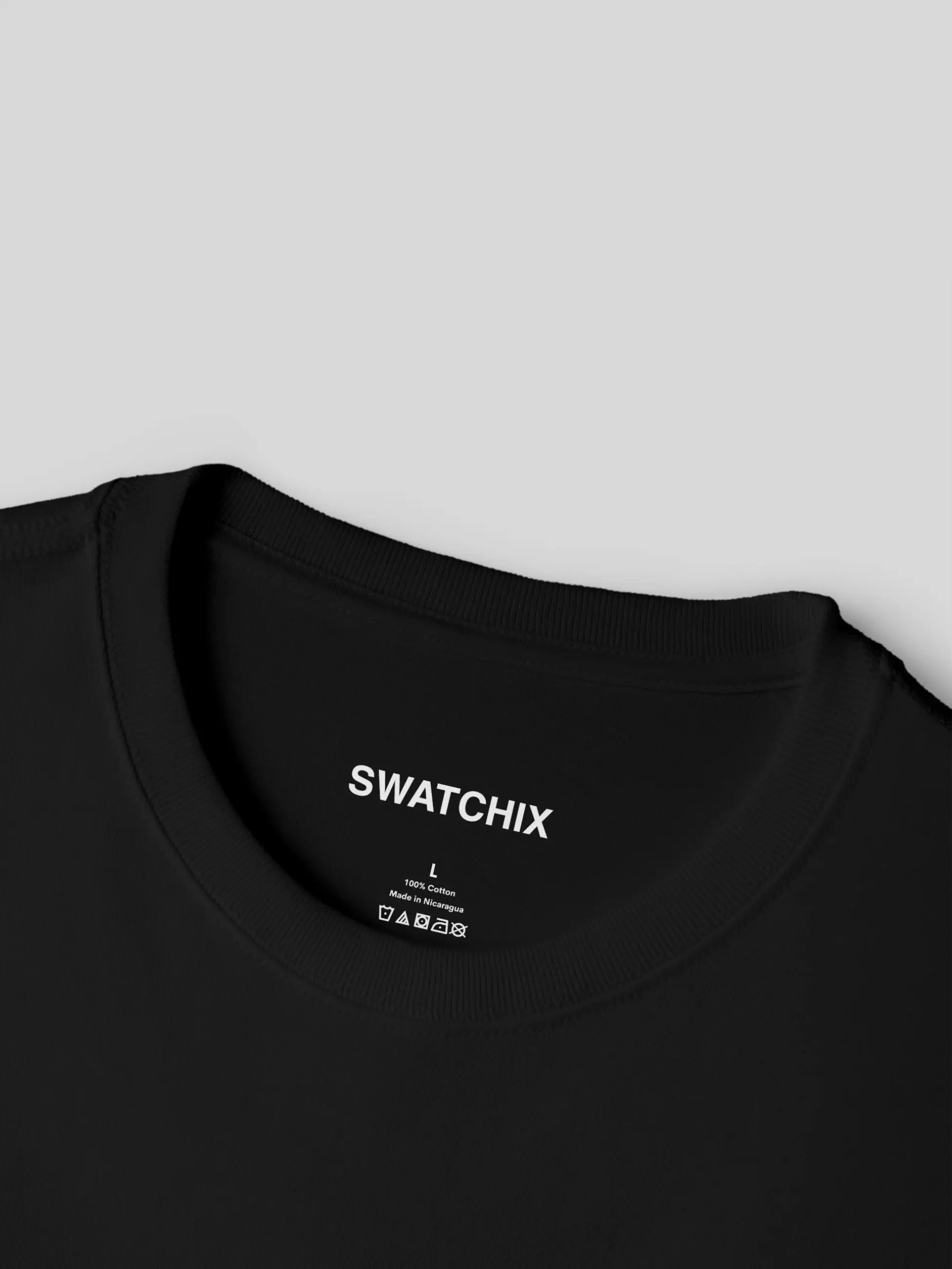 Oversized Tee In Black