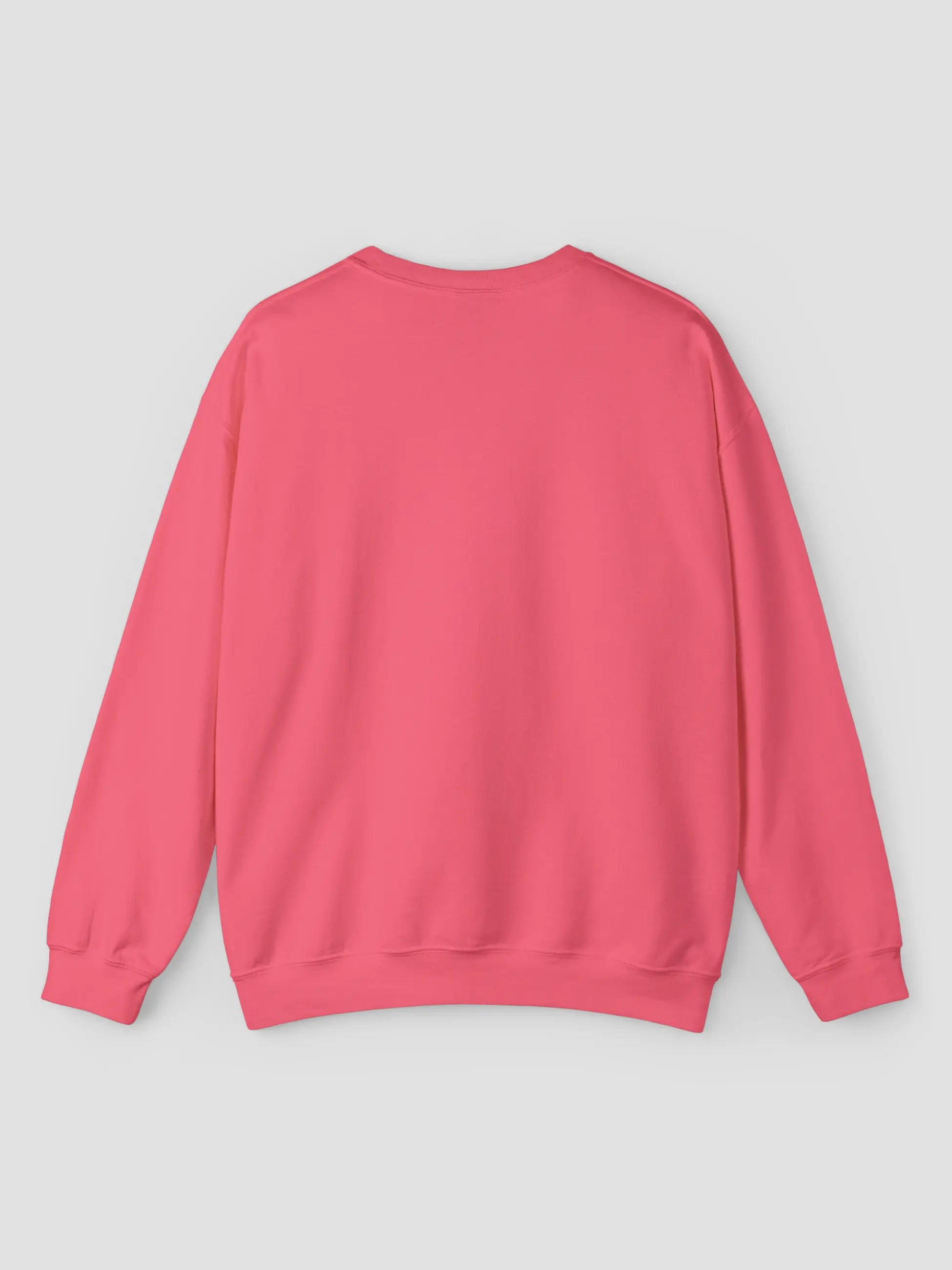Crewneck Sweatshirt In Safety Pink