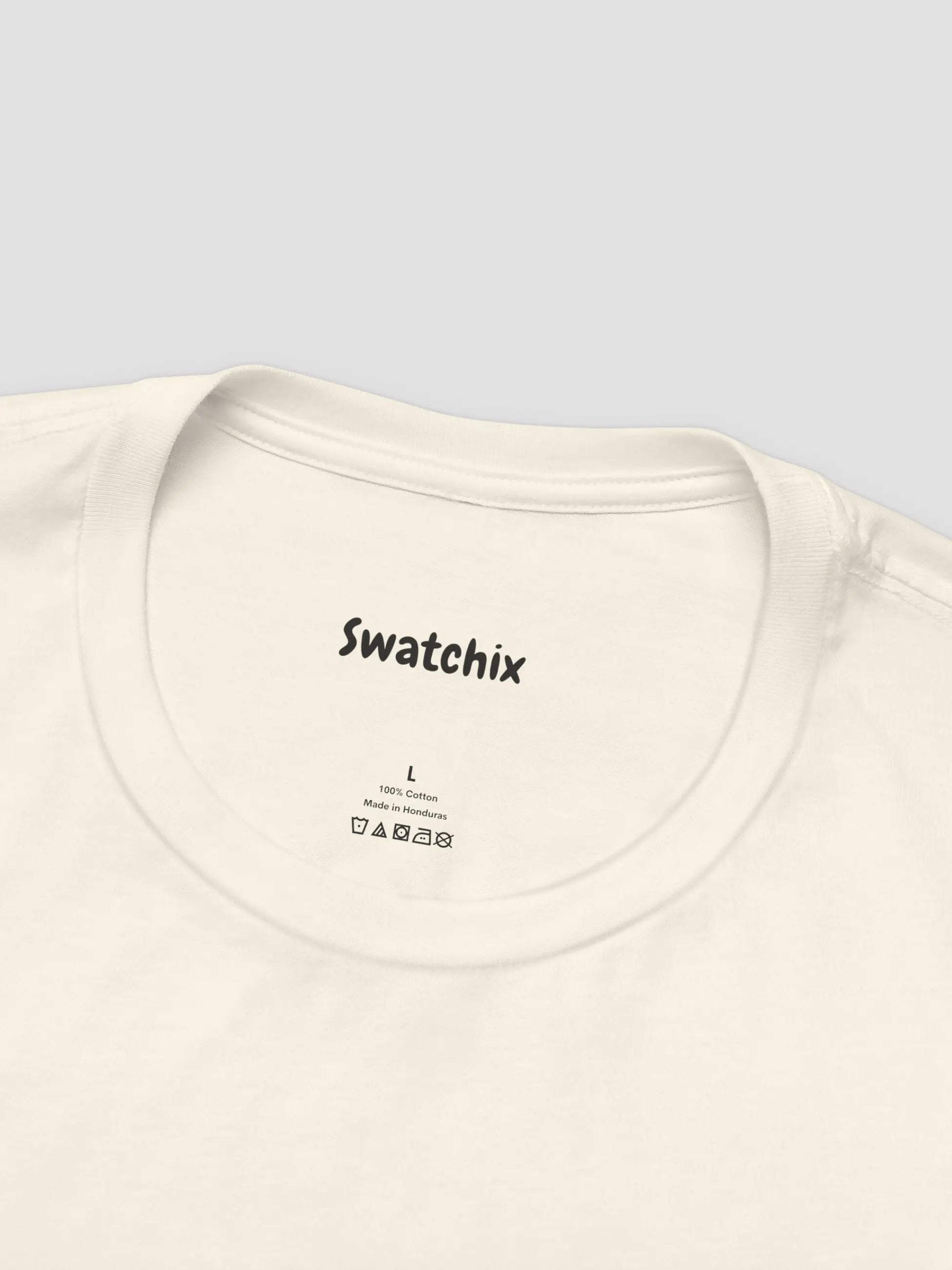Crewneck Tee In Natural