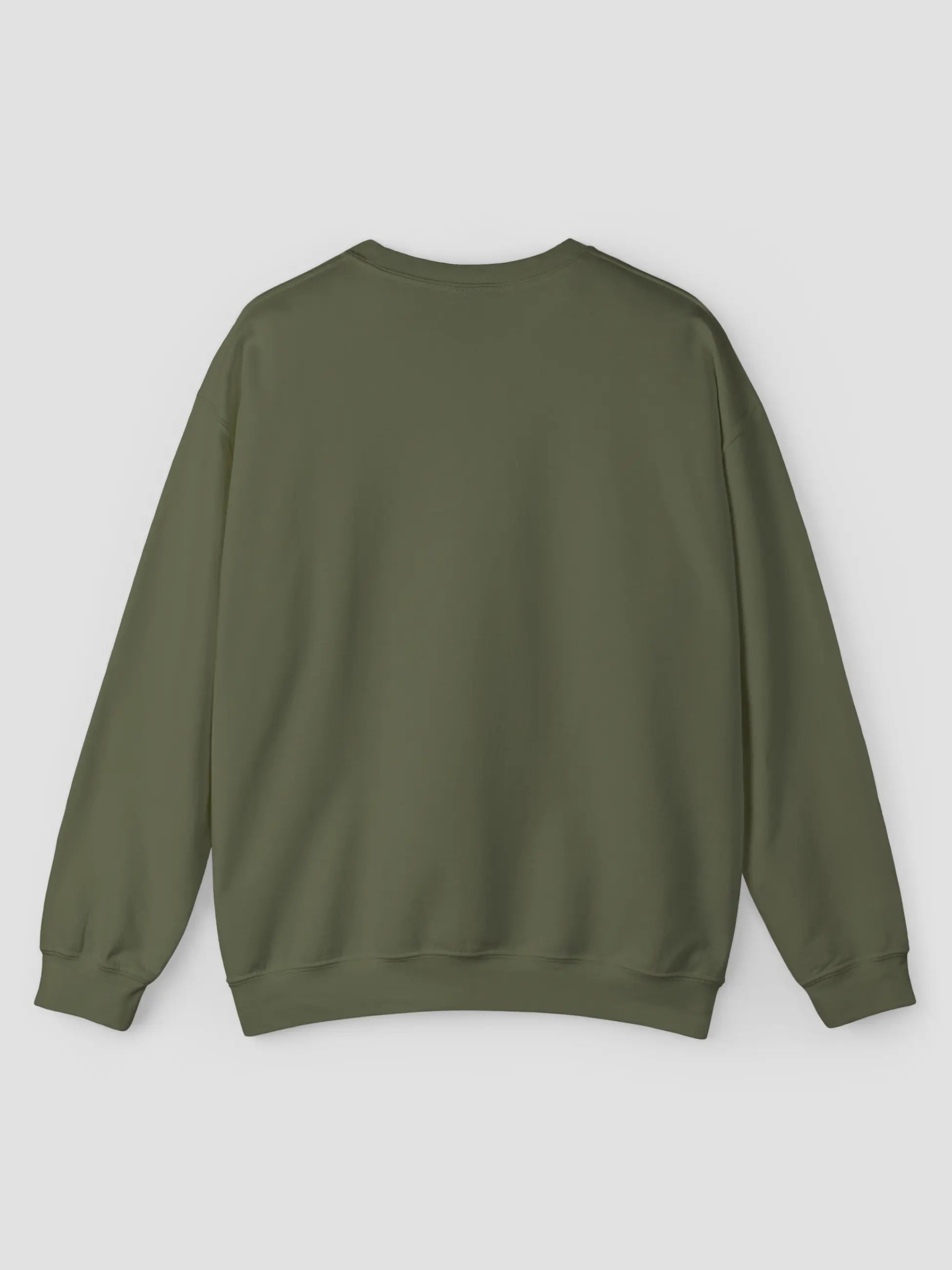 Crewneck Sweatshirt In Military Green