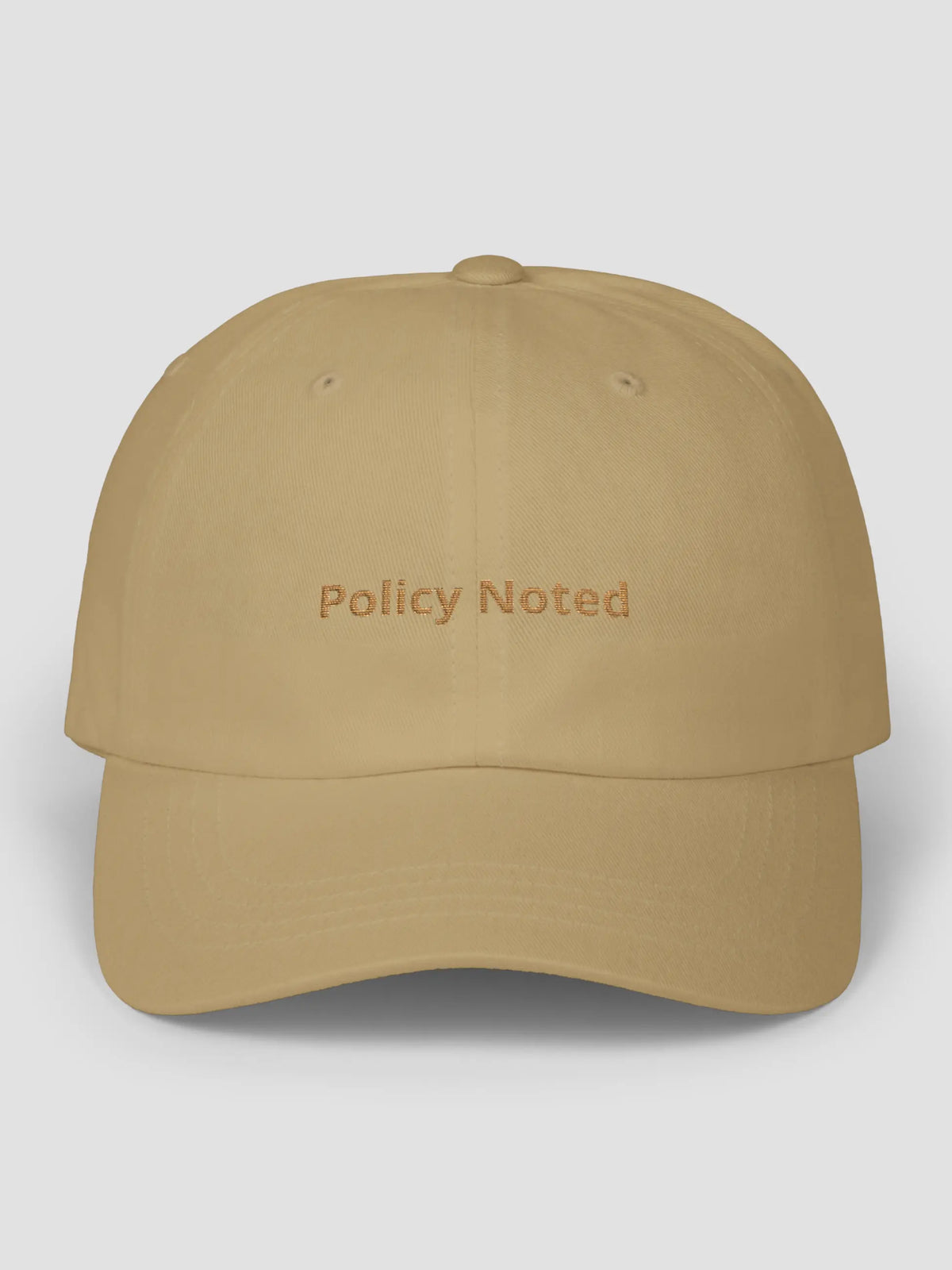 Policy Noted Cap