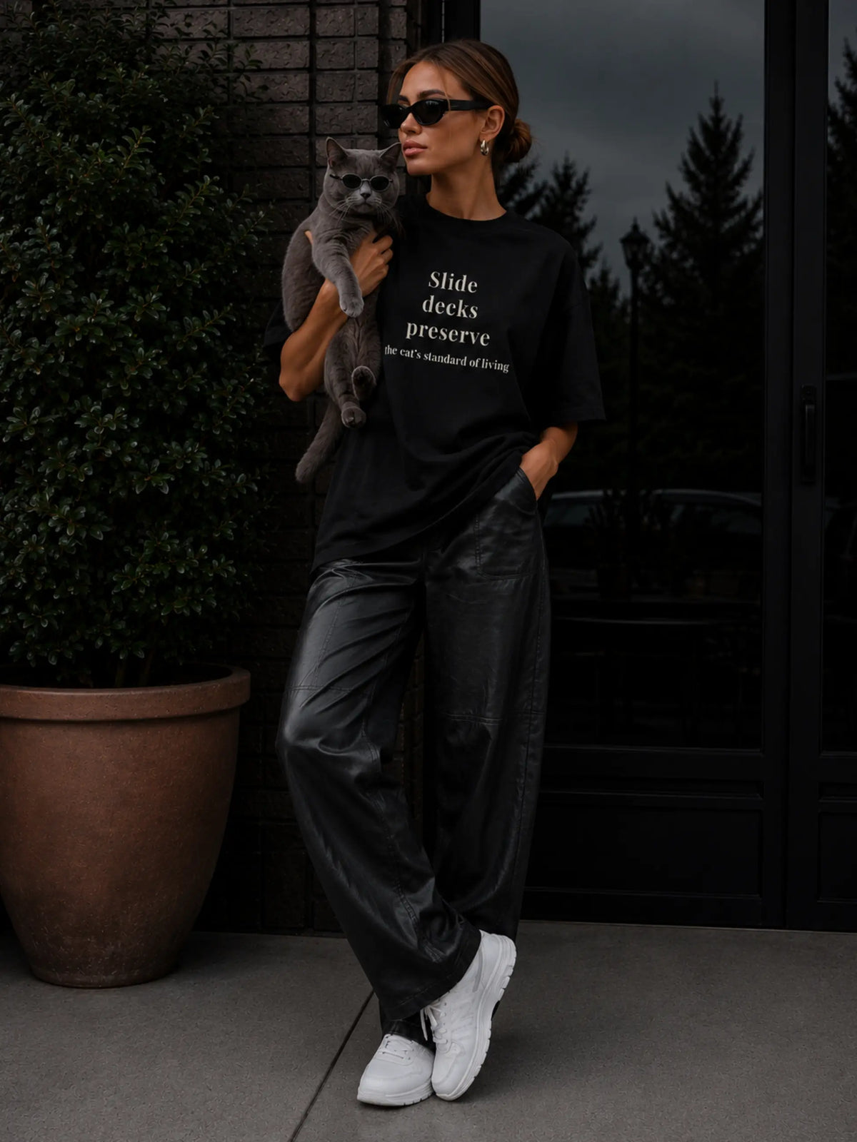 Slide Decks Oversized Tee