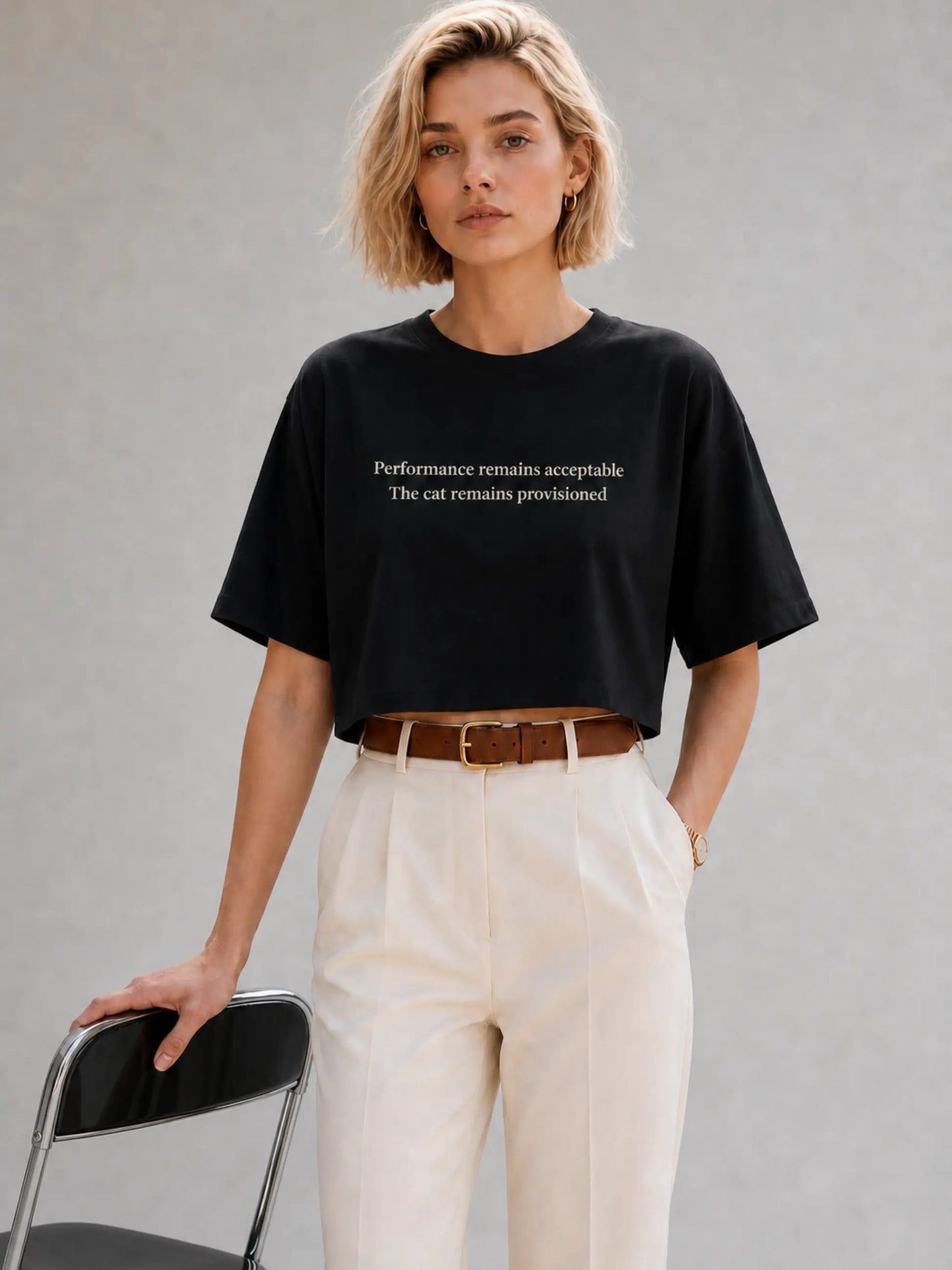 Performance Cropped Tee