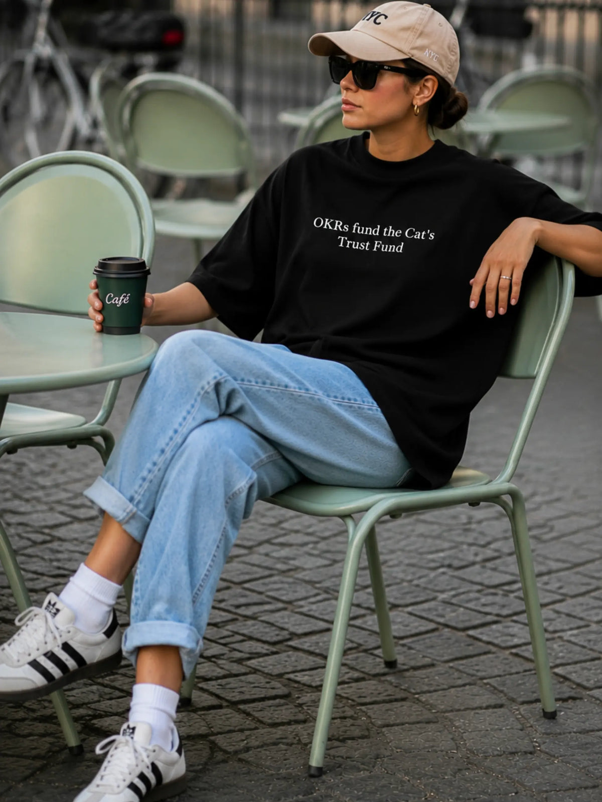 OKRs fund Oversized Tee