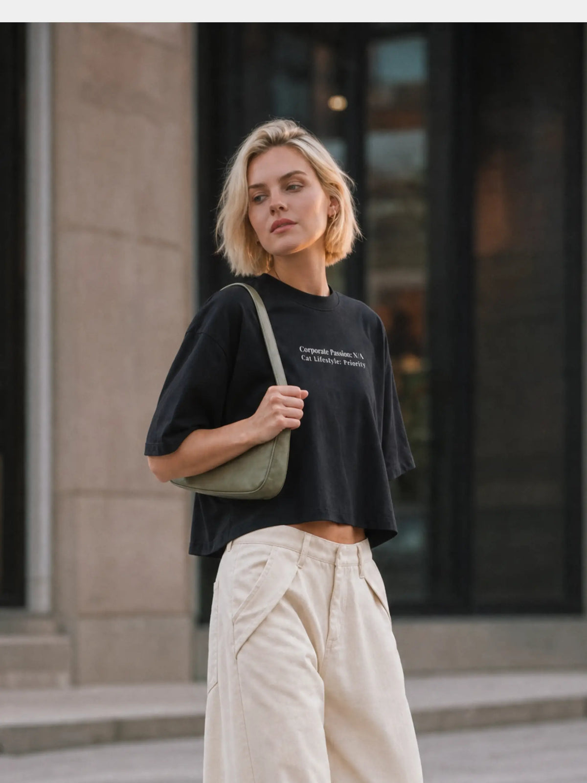 Corporate Passion Cropped Tee