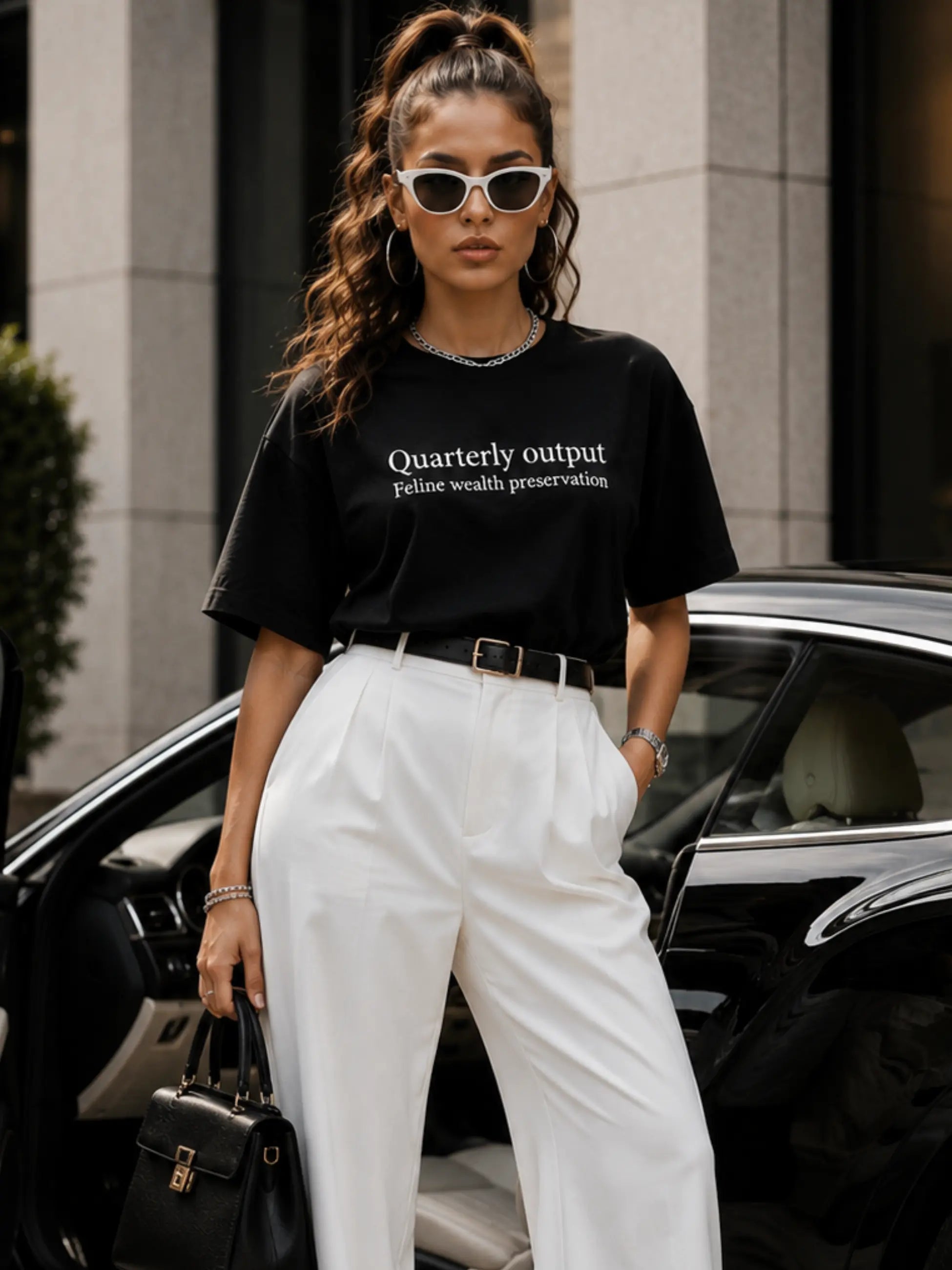 Quarterly Output Crewneck Tee
