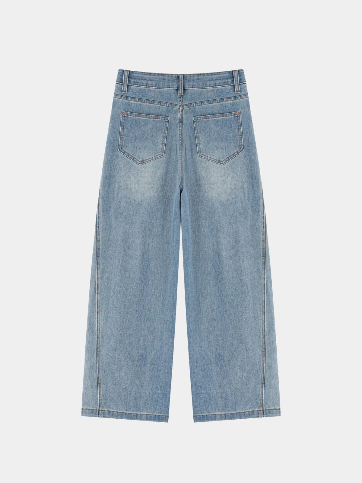 Women’s Vintage Wash High Rise Wide Leg Jeans