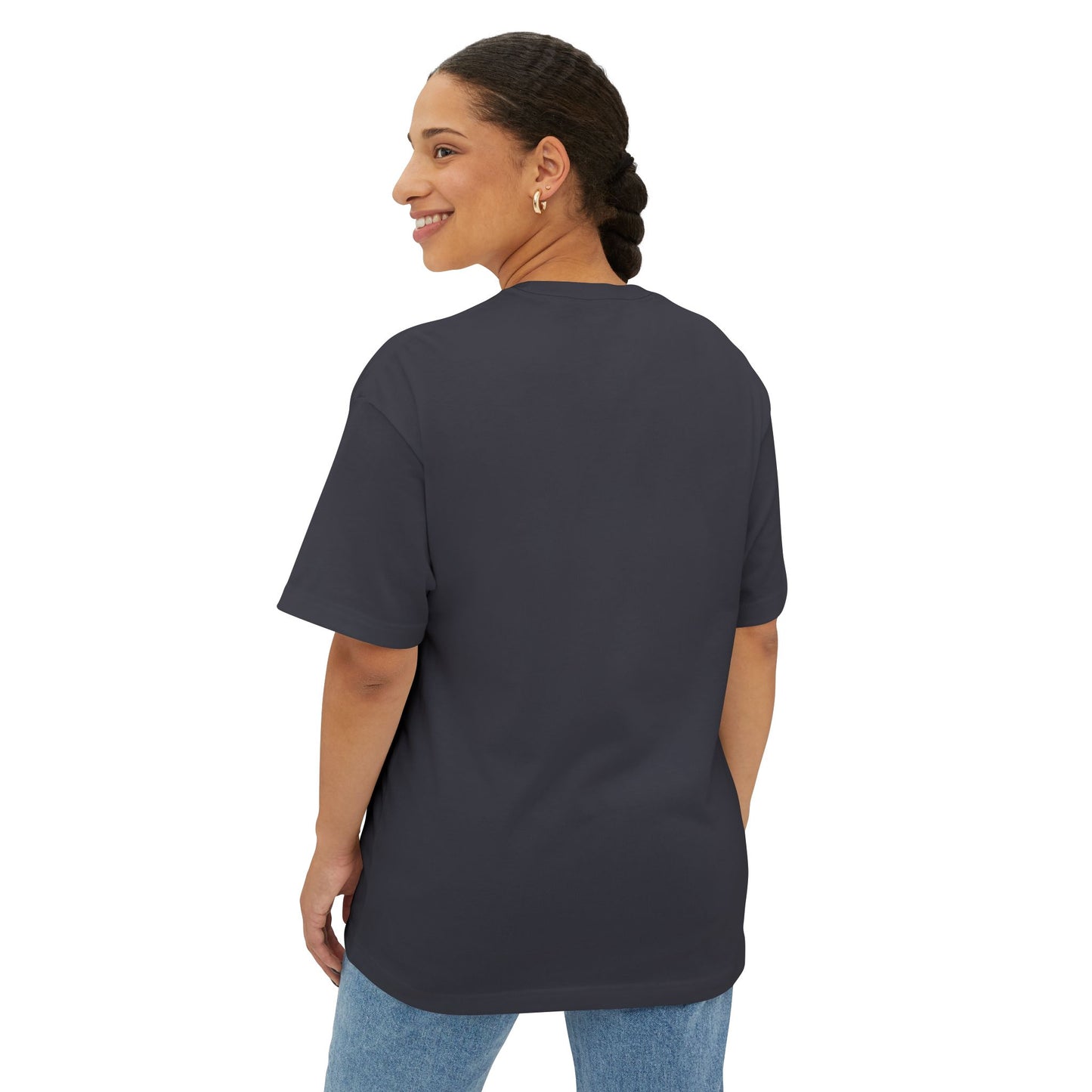 Oversized Tee In Dark Grey