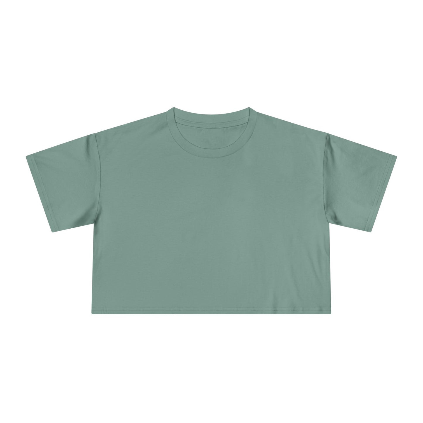 Crop Tee In Sage