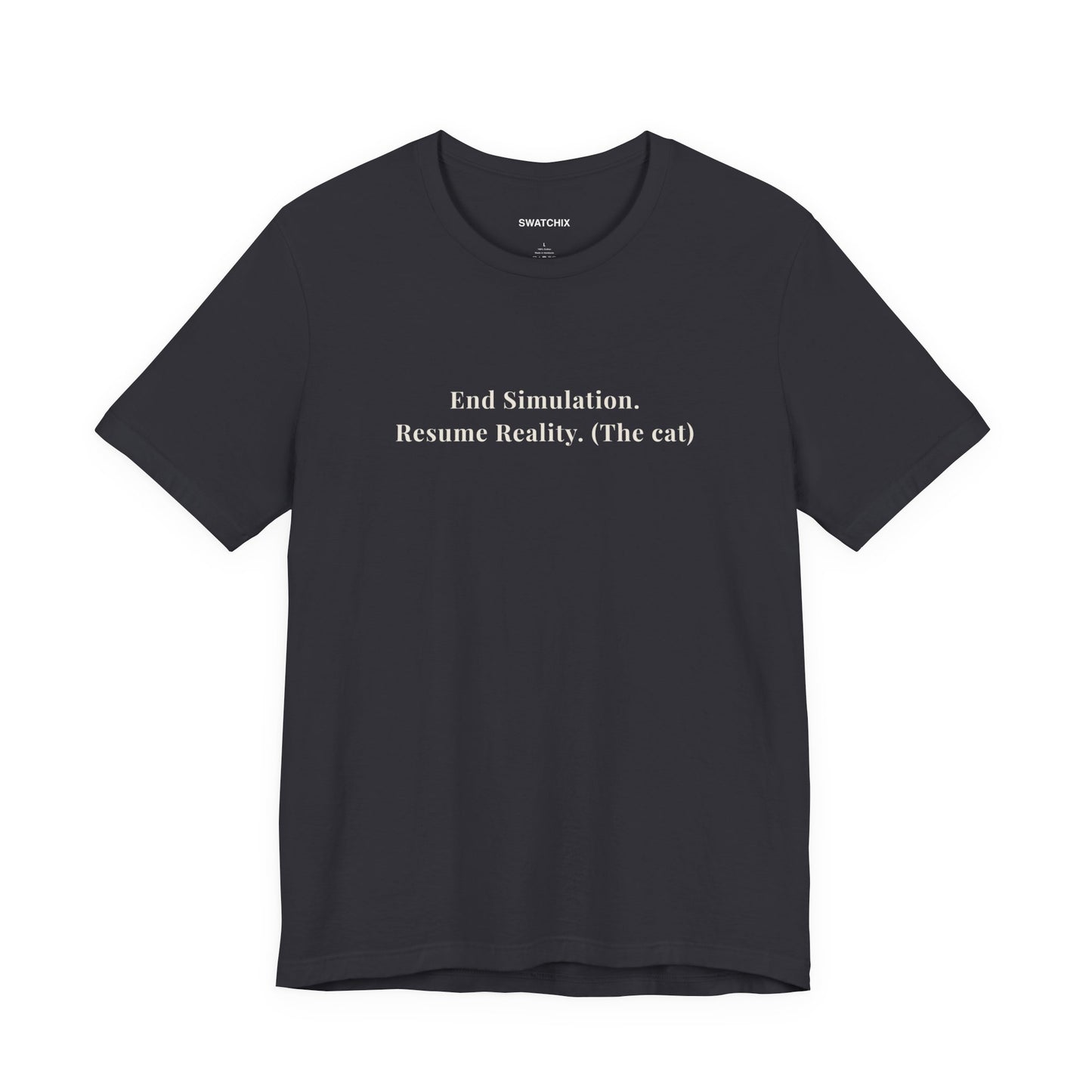 End Simulation Crewneck Tee