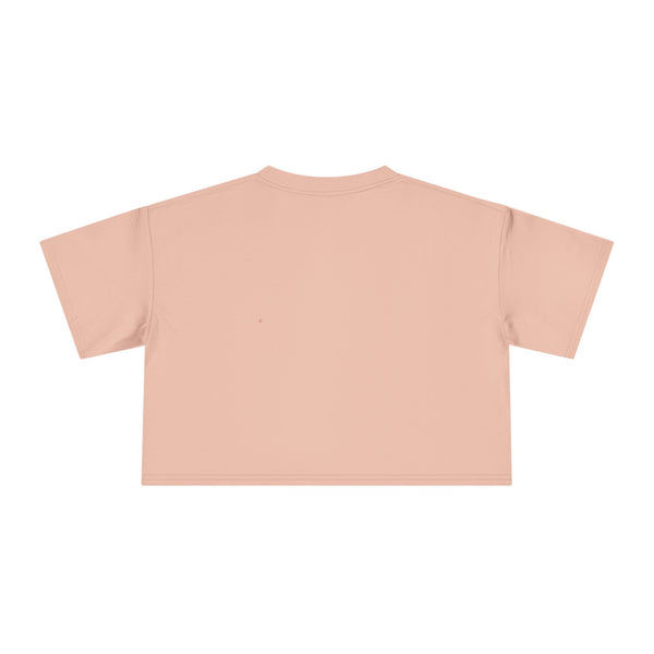 Crop Tee In Pale Pink