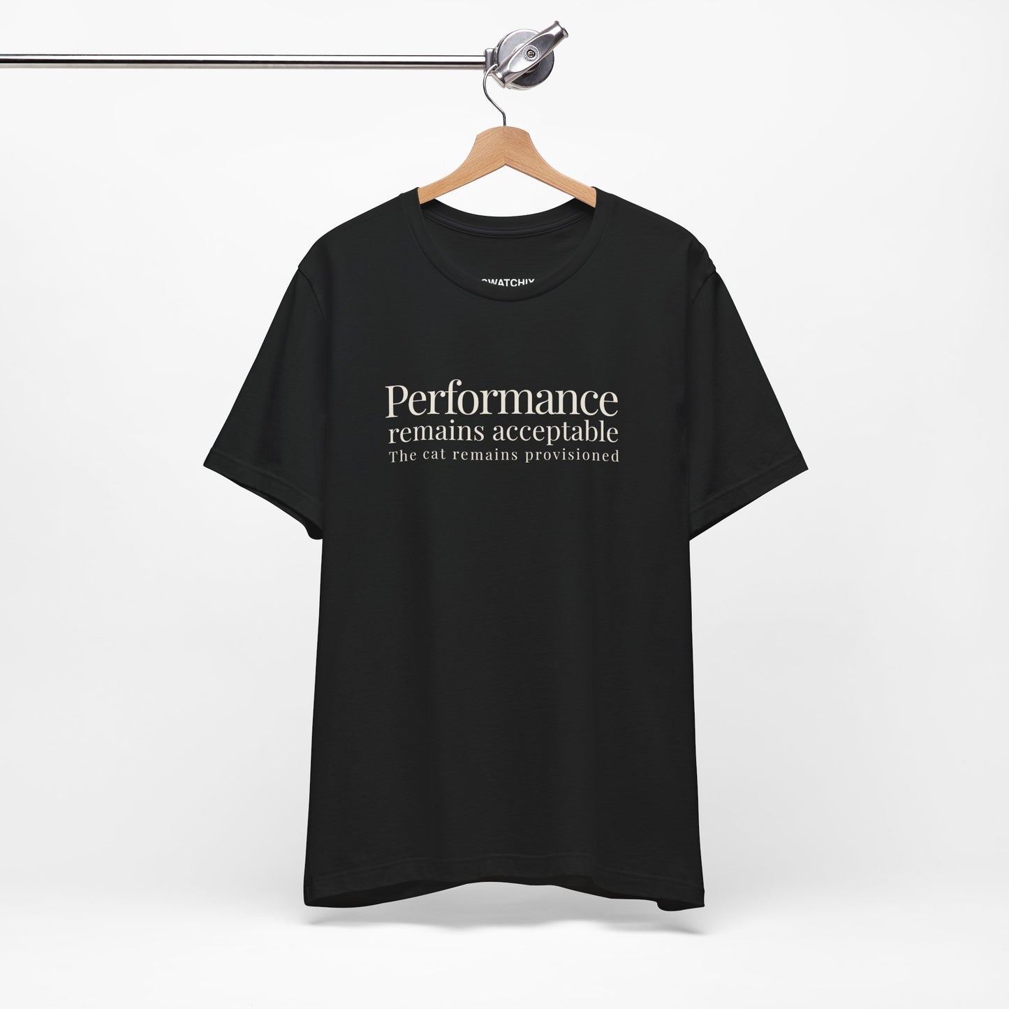 Performance Remains Acceptable Crewneck Tee