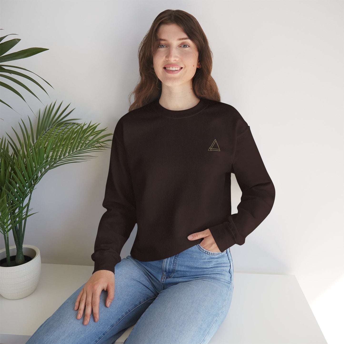 Triangle Unisex Crewneck Sweatshirt
