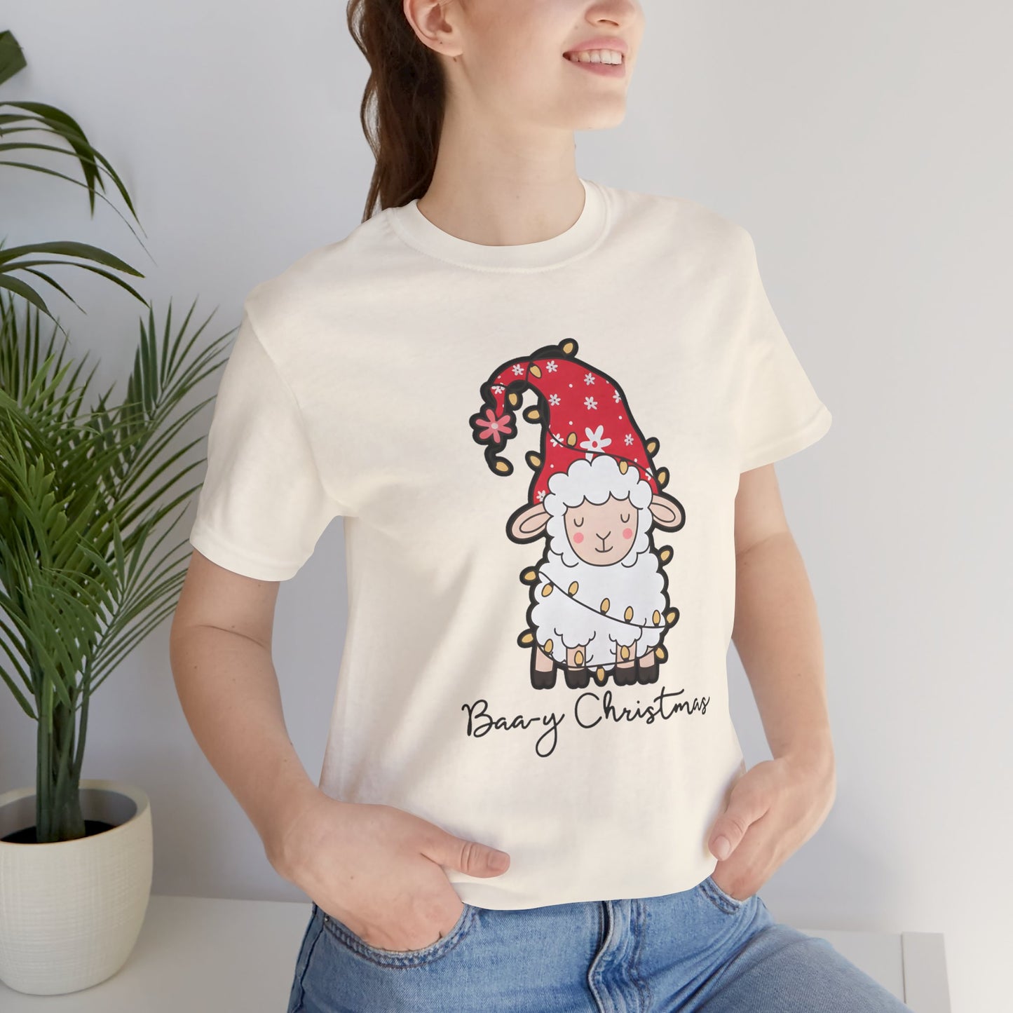 Baaay Christmas Unisex Crewneck Tee