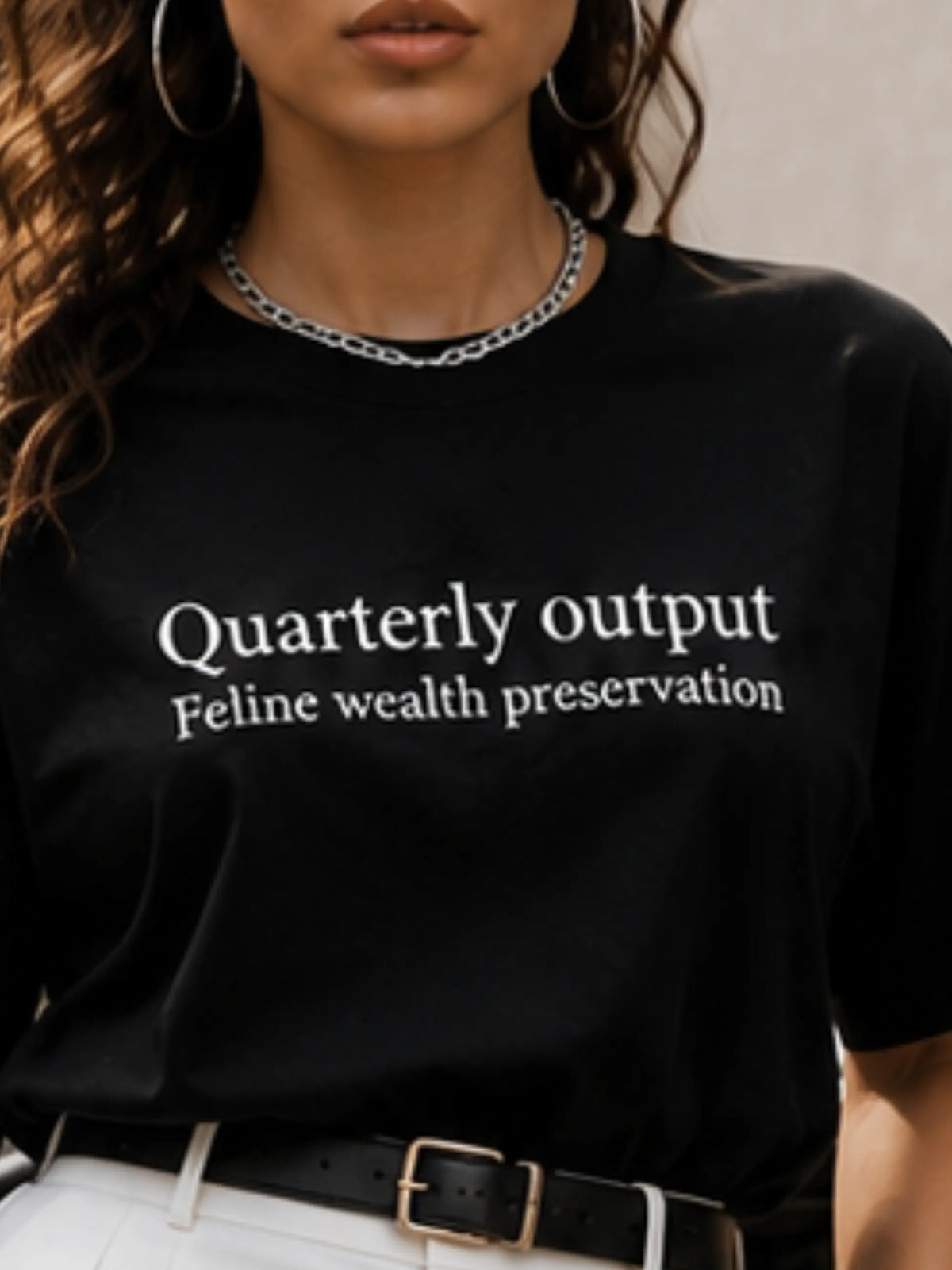 Quarterly Output Crewneck Tee