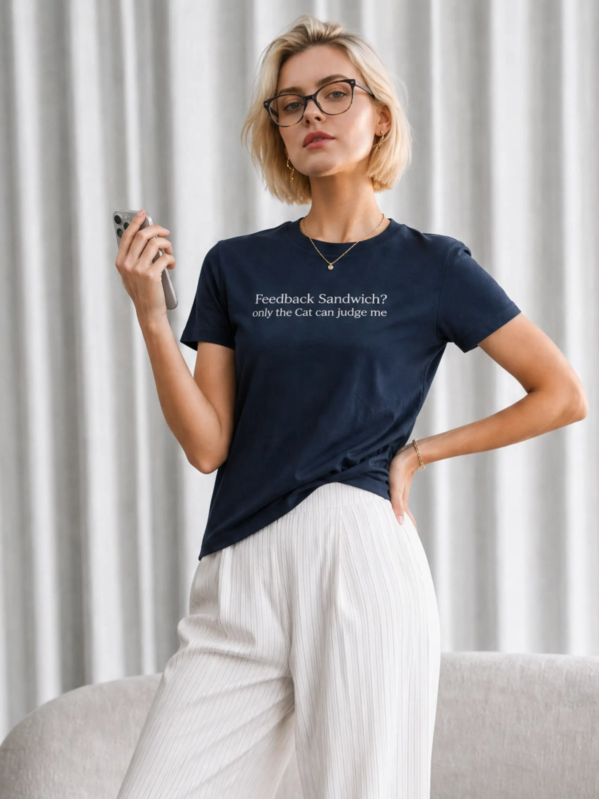 Feedback Sandwich Crewneck Tee