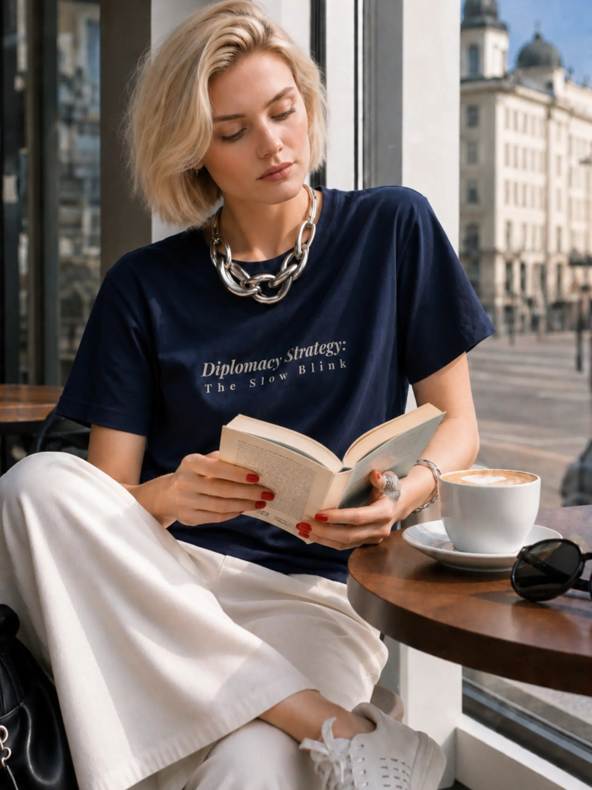 Diplomacy Strategy Crewneck Tee
