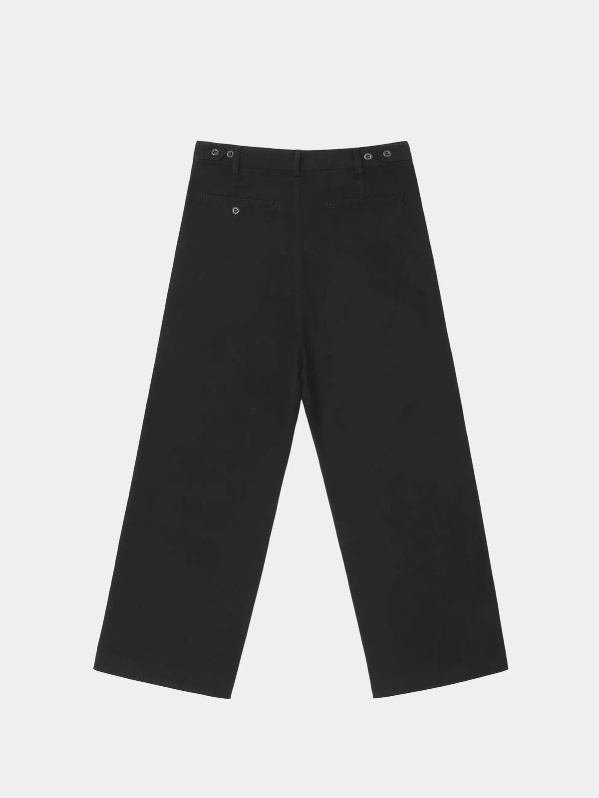 Adjustable Waist Straight-Leg Pants