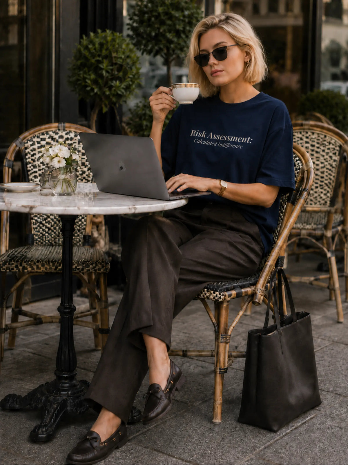 Risk Assessment Oversized Tee